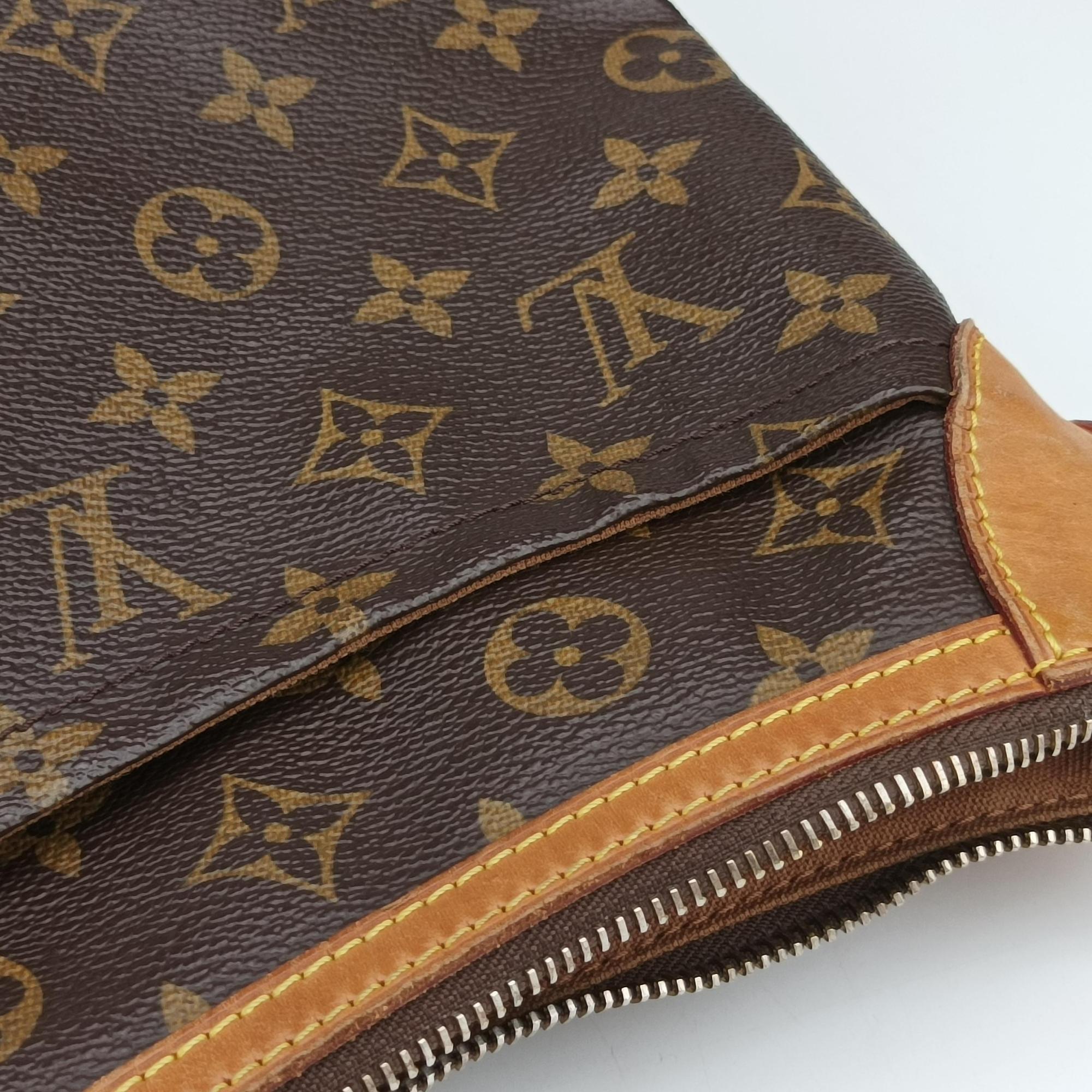 Pre-owned Louis Vuitton Odeon PM Brown Monogram Canvas M56390 shoulderbag | stylenewstar