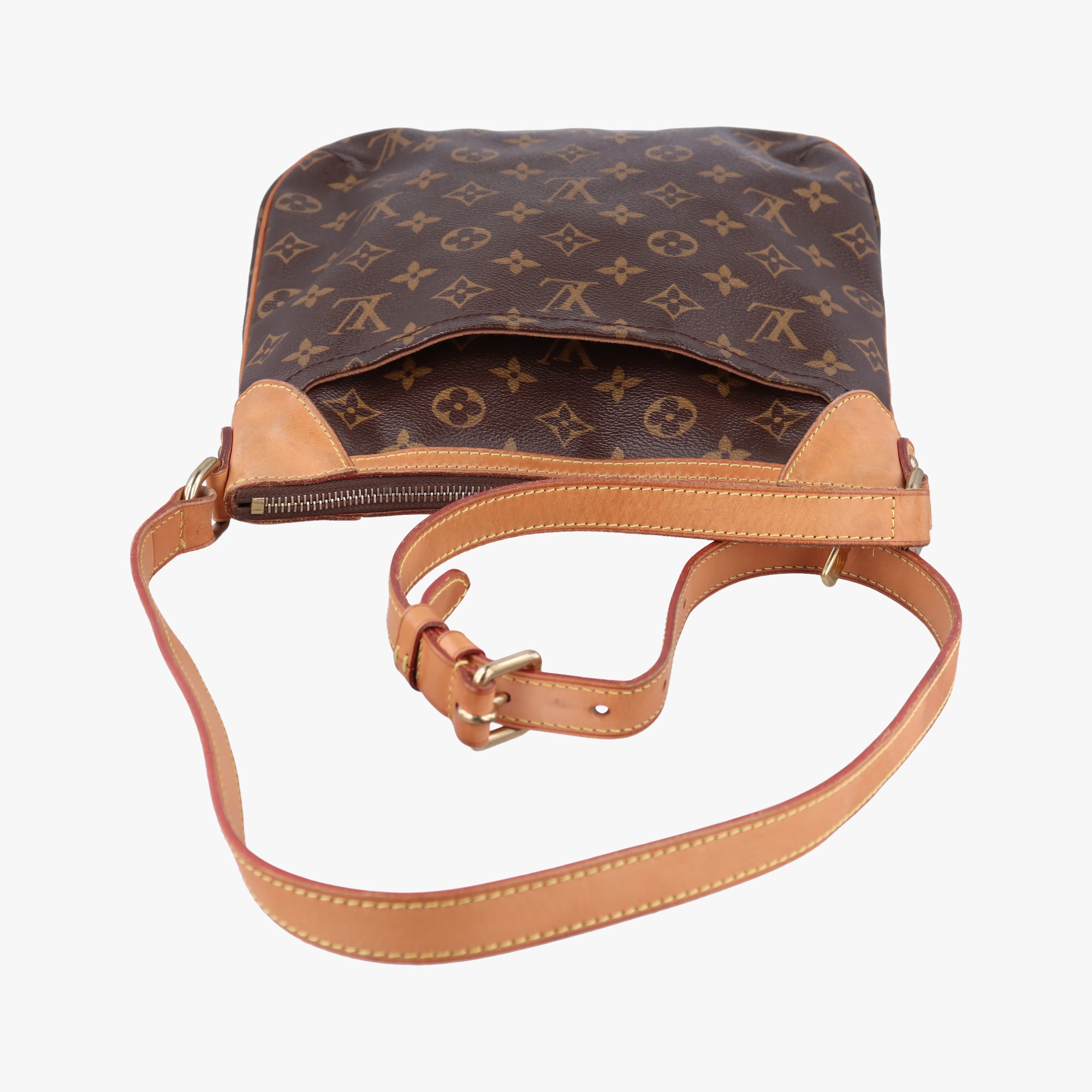Pre-owned Louis Vuitton Odeon PM Brown Monogram Canvas M56390 shoulderbag | stylenewstar