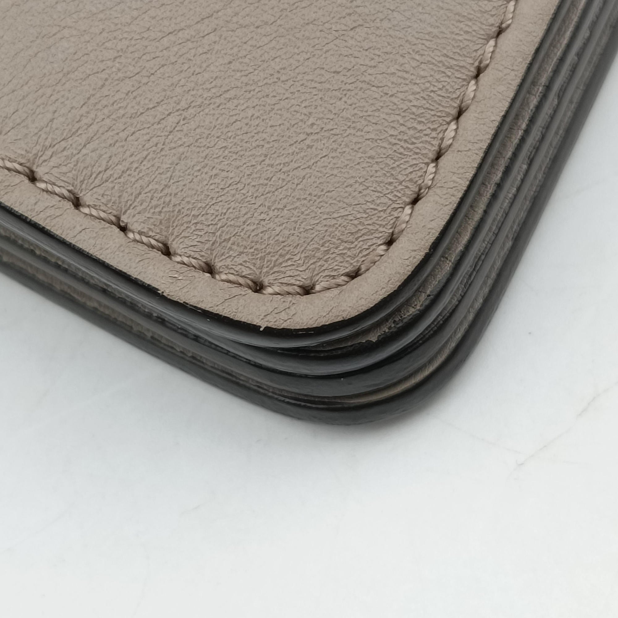Pre-owned Chloe FAYE Grey Suede × leather  shoulderbag | stylenewstar
