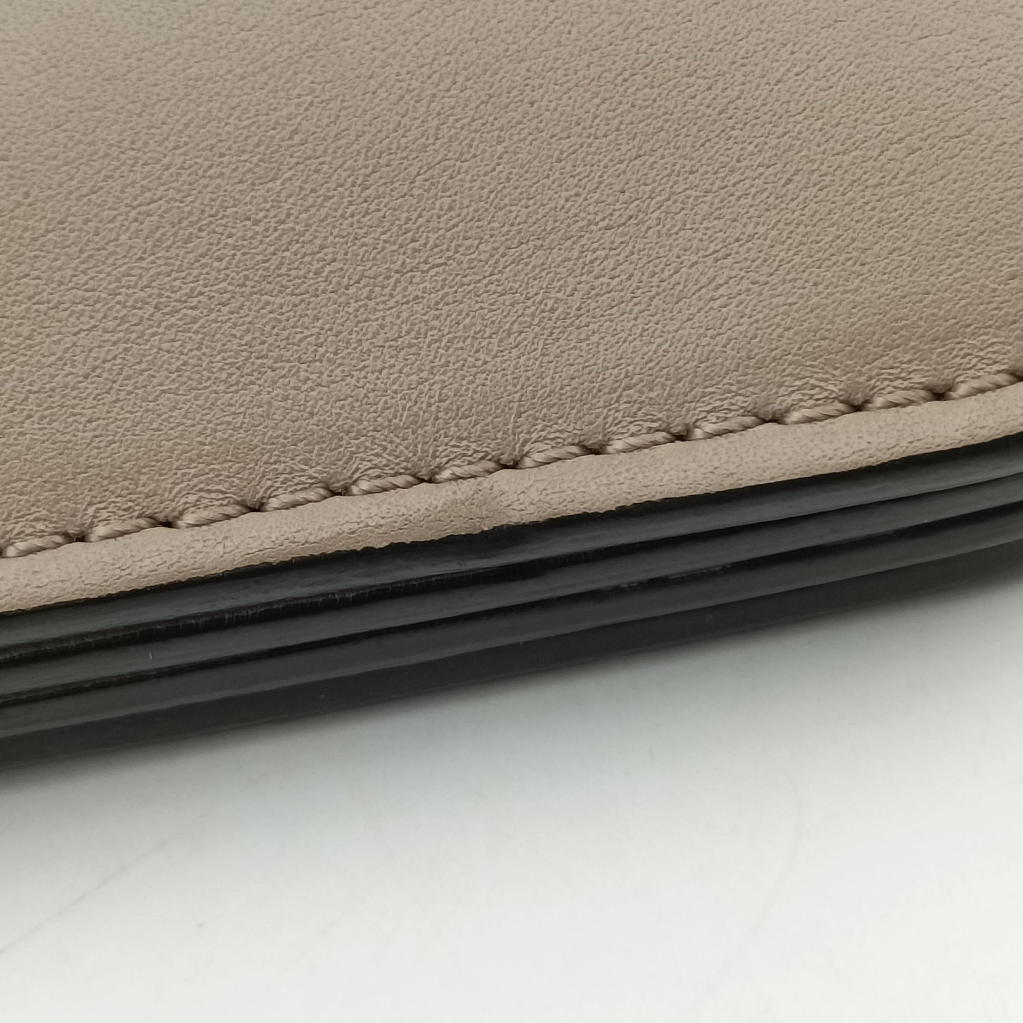 Pre-owned Chloe FAYE Grey Suede × leather  shoulderbag | stylenewstar
