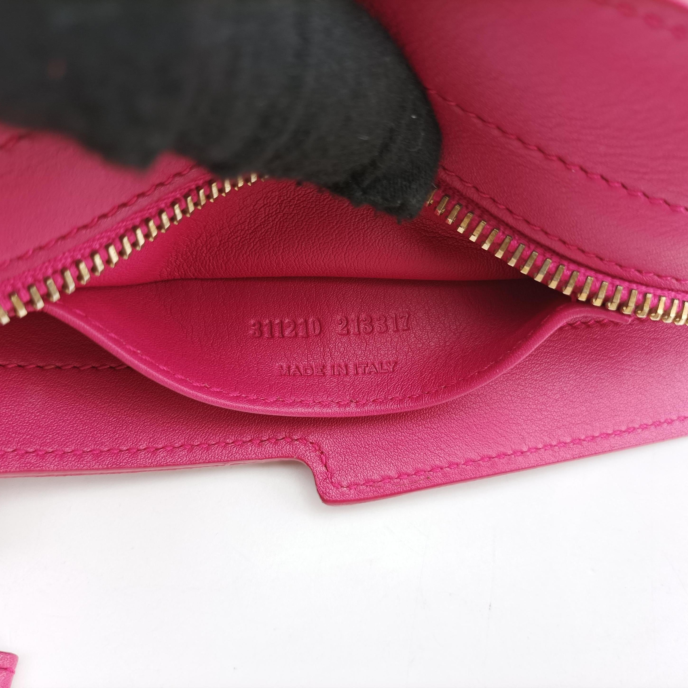 Vintage Yves Saint Laurent Y Ligne Petit Cabas Rose Red Leather 311210 shoulderbag | stylenewstar