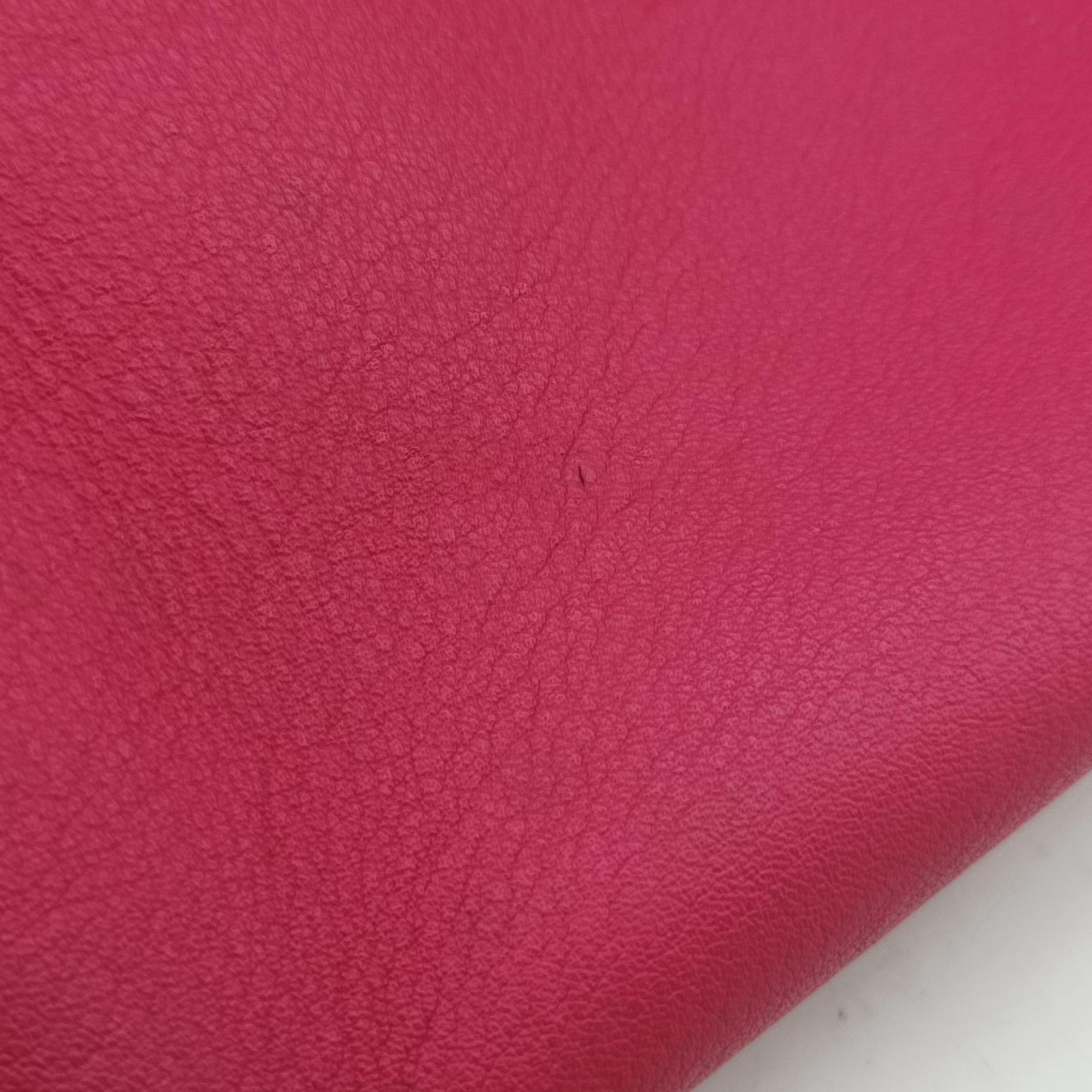 Vintage Yves Saint Laurent Y Ligne Petit Cabas Rose Red Leather 311210 shoulderbag | stylenewstar