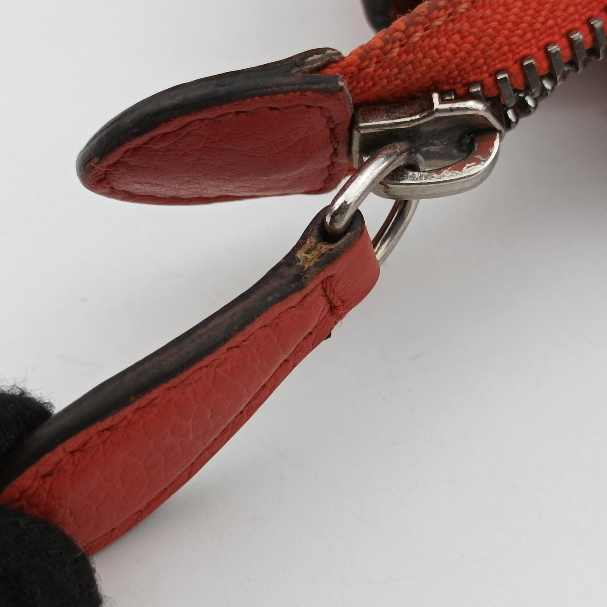 Vintage Celine luggage nano shopper Red leather  shoulderbag | stylenewstar
