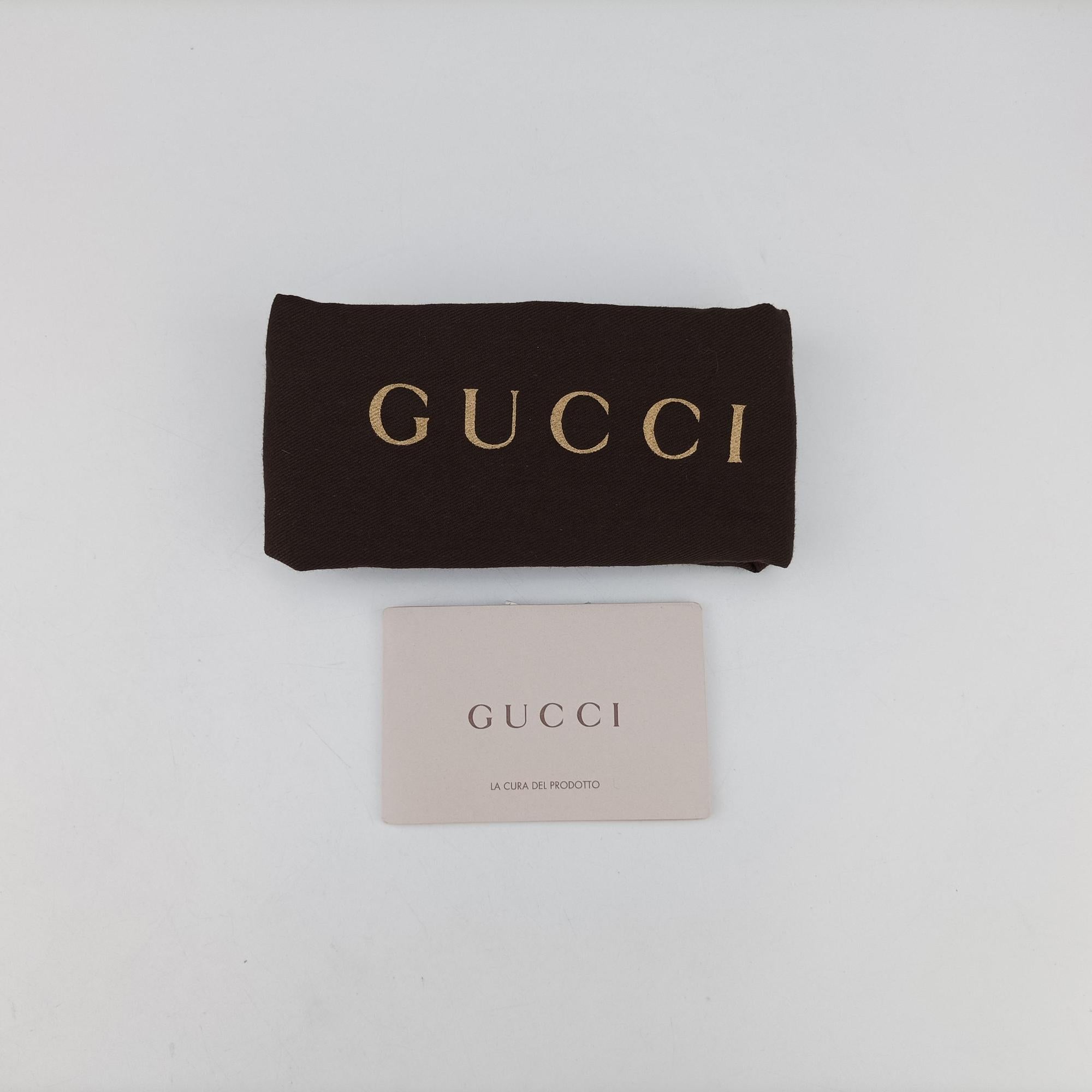 Pre-owned Gucci GG Plus GG Supreme Beige x Brown PVC coated canvas  shoulderbag | stylenewstar
