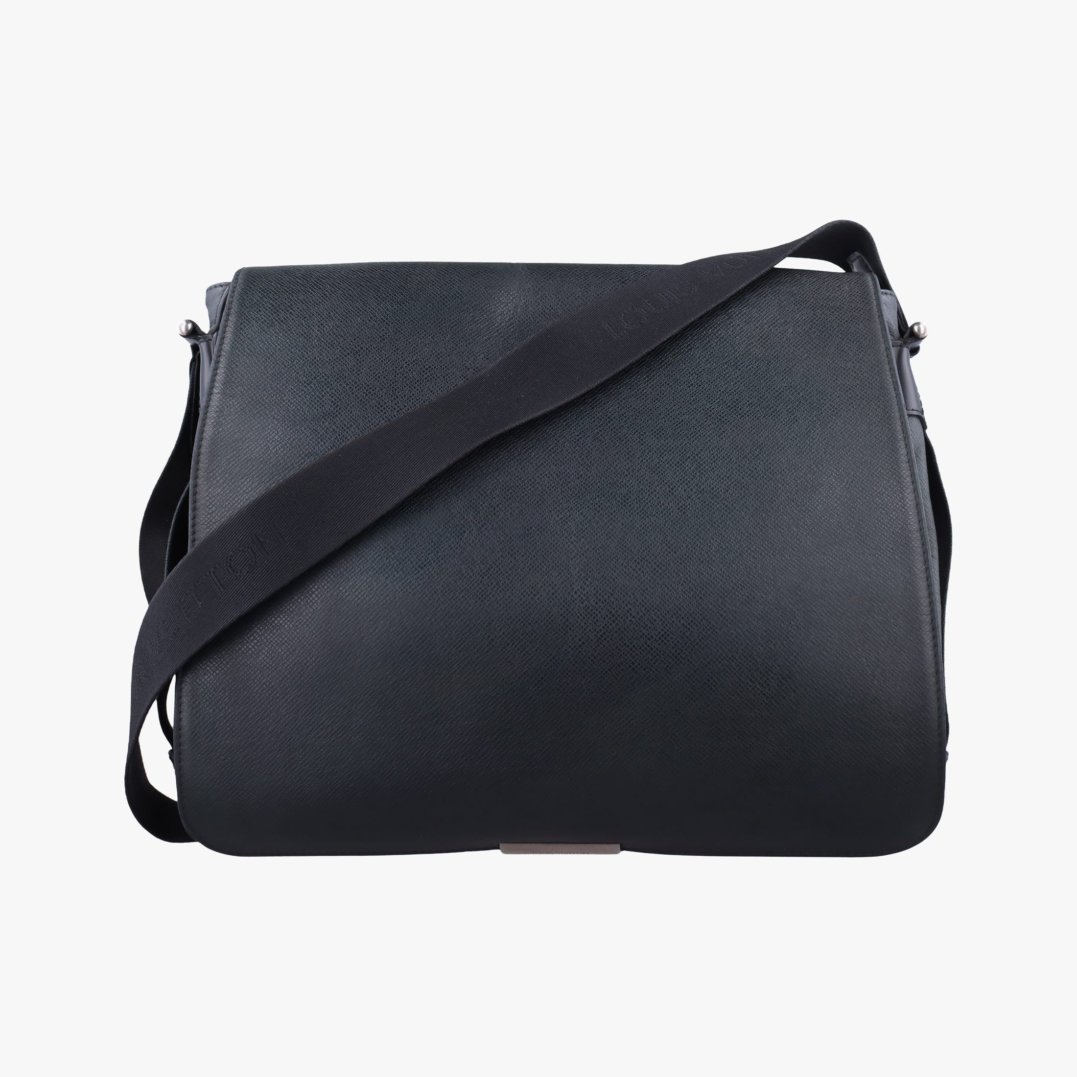 Pre-owned Louis Vuitton Viktor Ardoise Taiga x canvas M30142 shoulderbag | stylenewstar