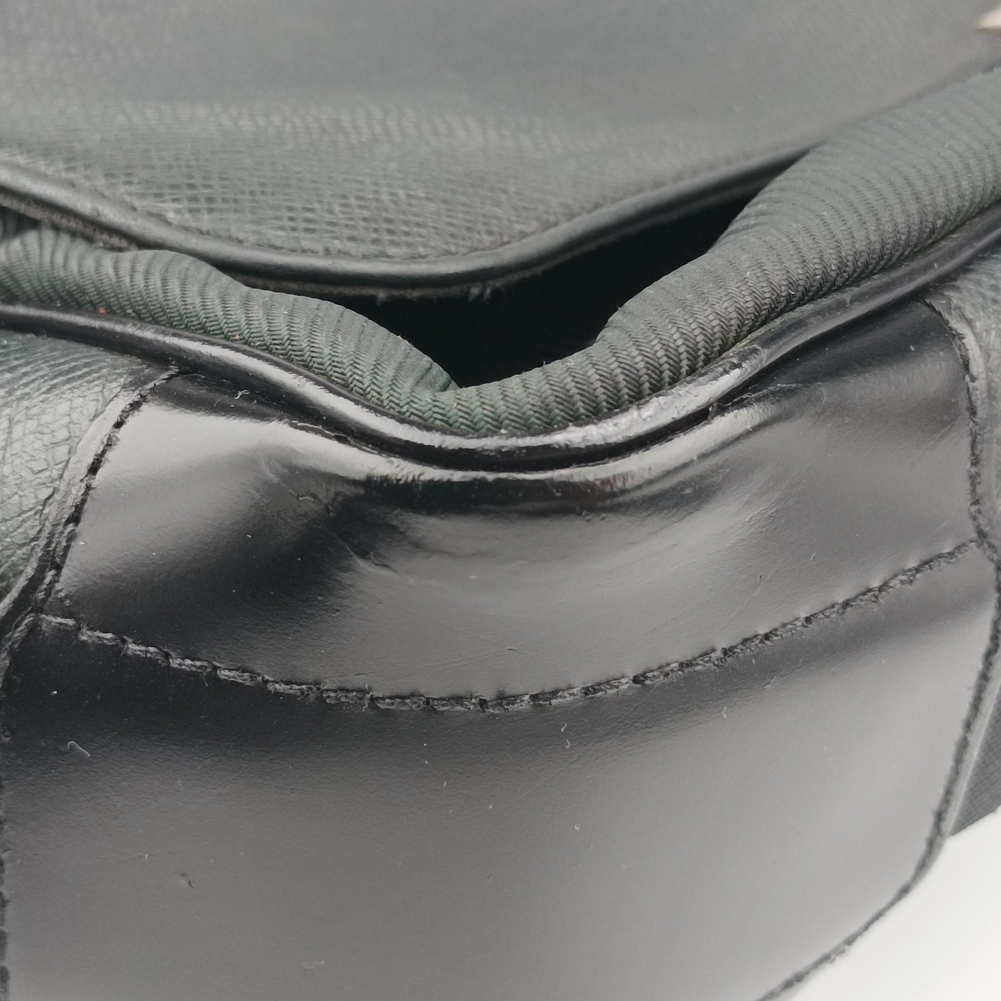 Pre-owned Louis Vuitton Viktor Ardoise Taiga x canvas M30142 shoulderbag | stylenewstar