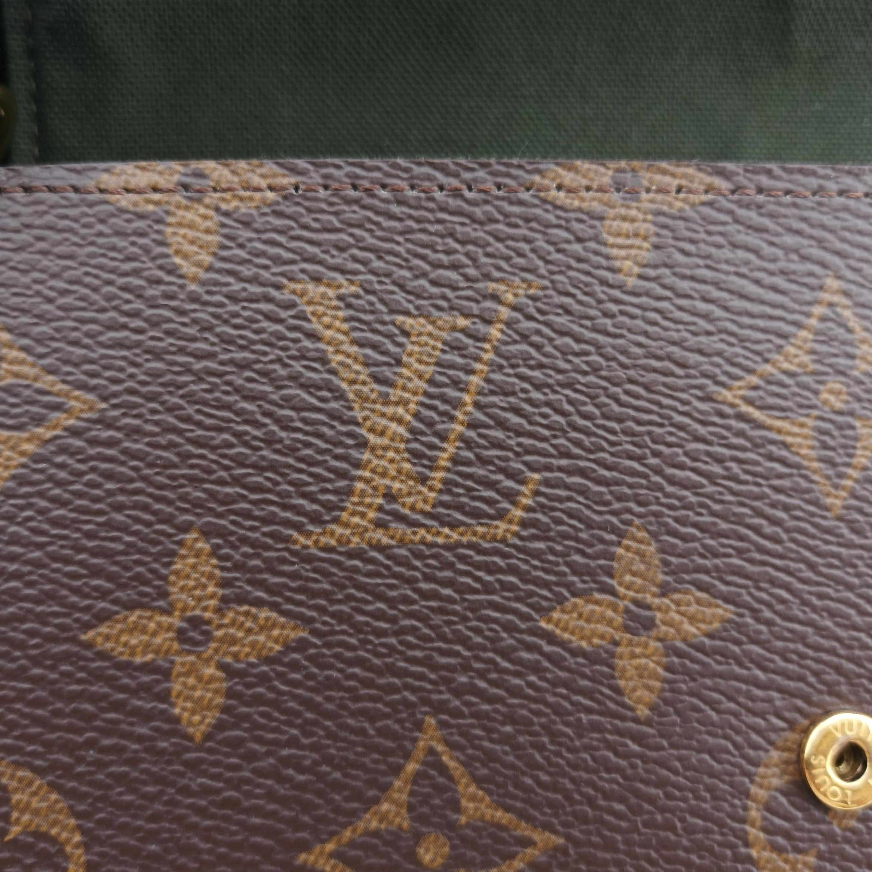 Pre-owned Louis Vuitton Multi Pochette FeLICIE Brown×KHAKI Monogram Canvas M80091 shoulderbag | stylenewstar