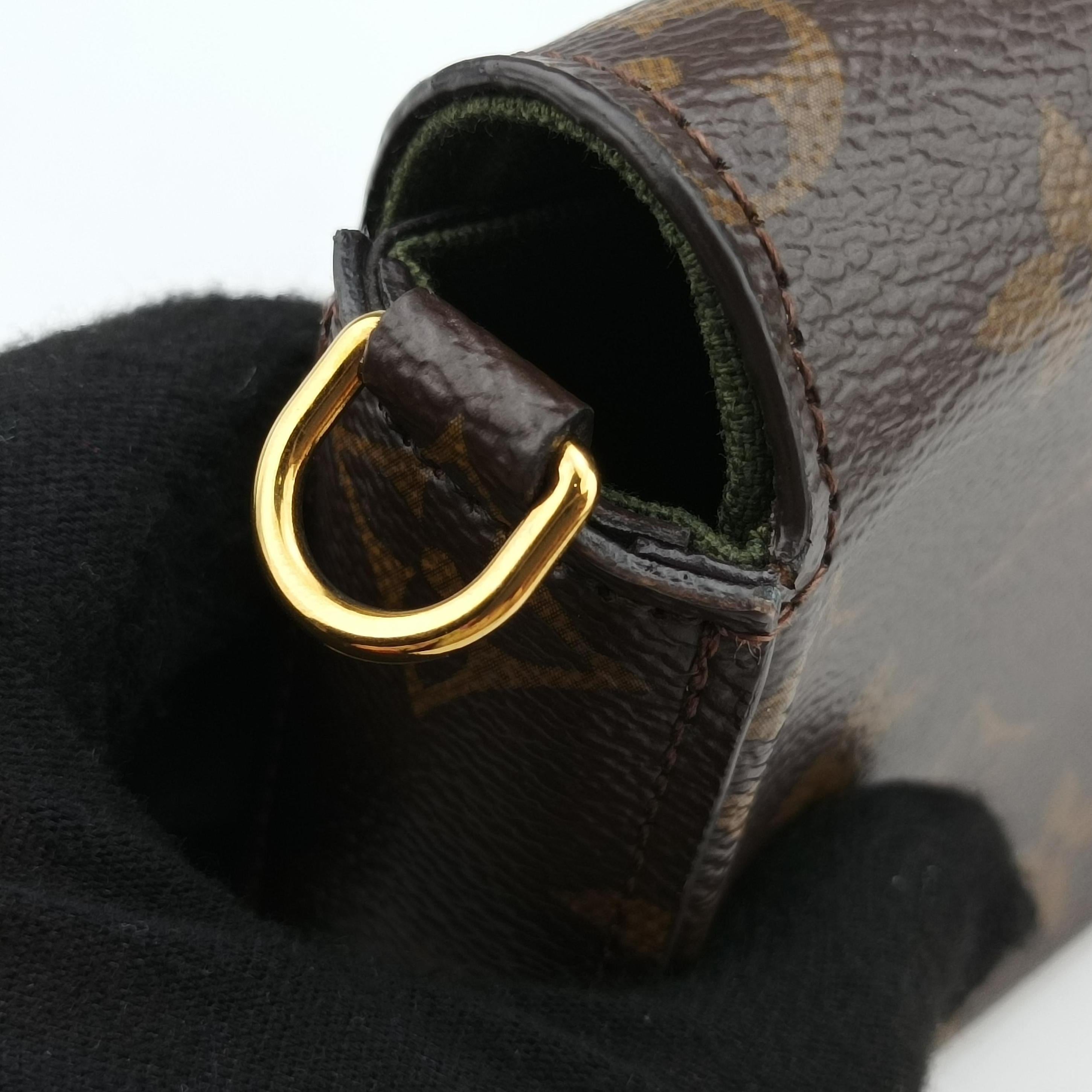 Pre-owned Louis Vuitton Multi Pochette FeLICIE Brown×KHAKI Monogram Canvas M80091 shoulderbag | stylenewstar