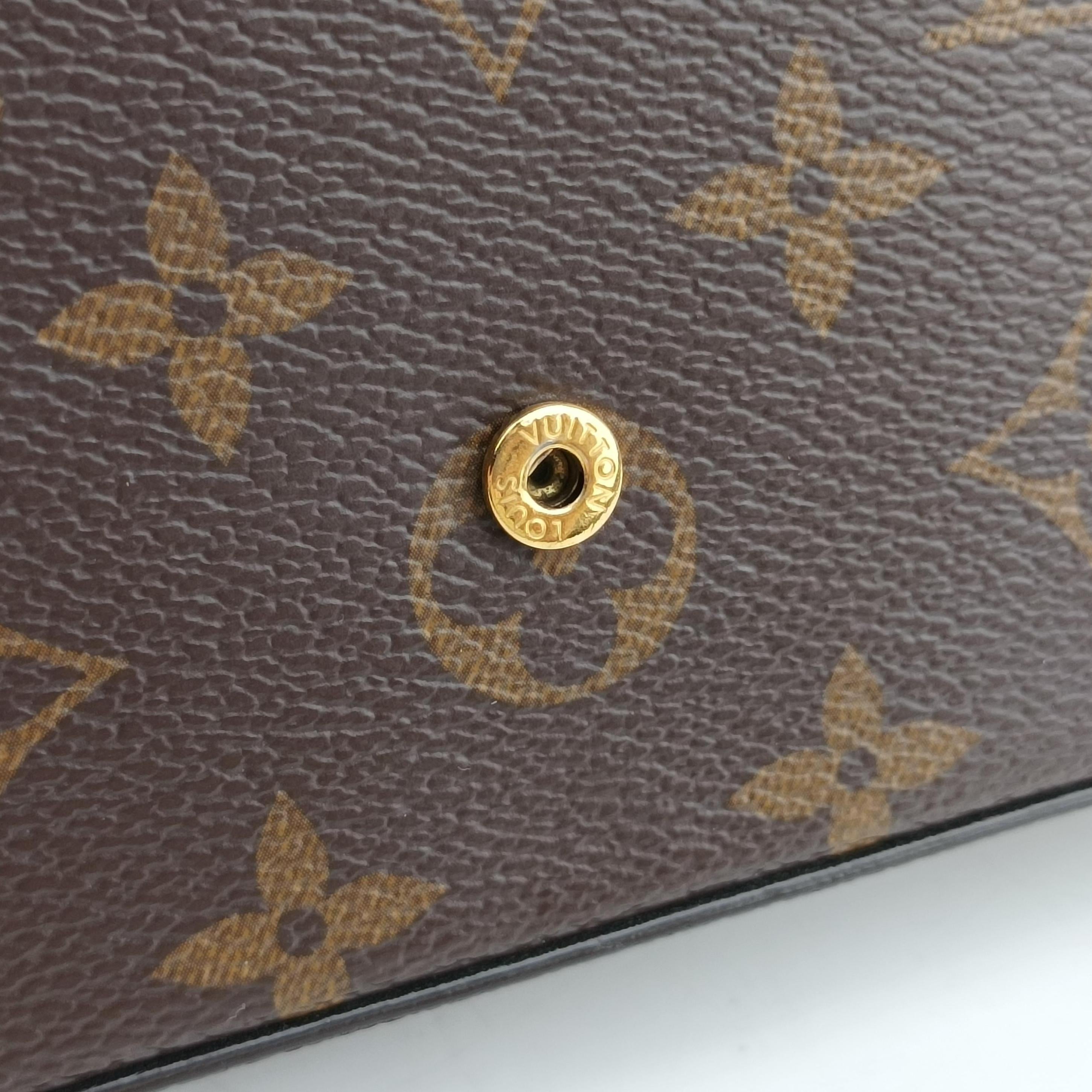 Pre-owned Louis Vuitton Multi Pochette FeLICIE Brown×KHAKI Monogram Canvas M80091 shoulderbag | stylenewstar