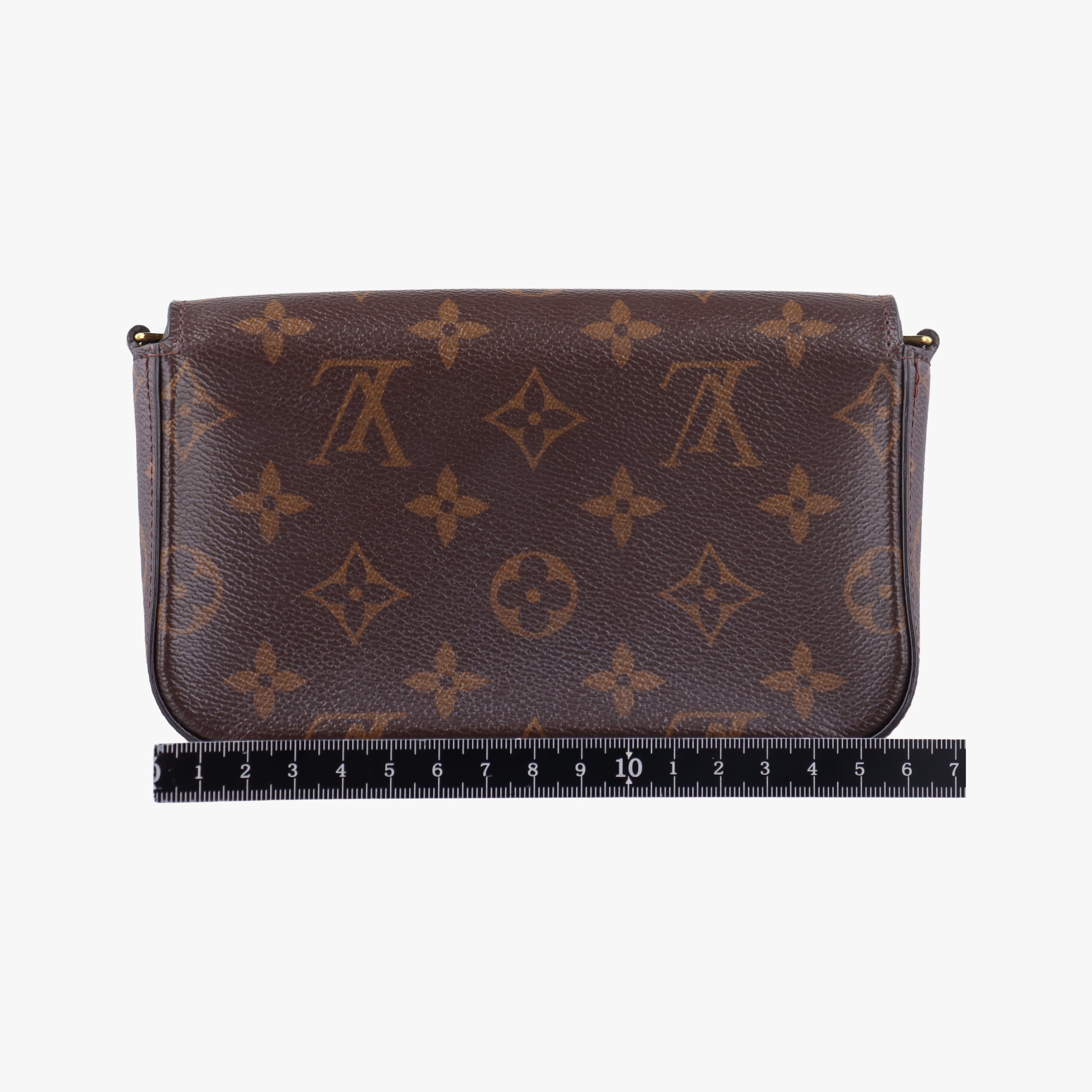 Pre-owned Louis Vuitton Multi Pochette FeLICIE Brown×KHAKI Monogram Canvas M80091 shoulderbag | stylenewstar