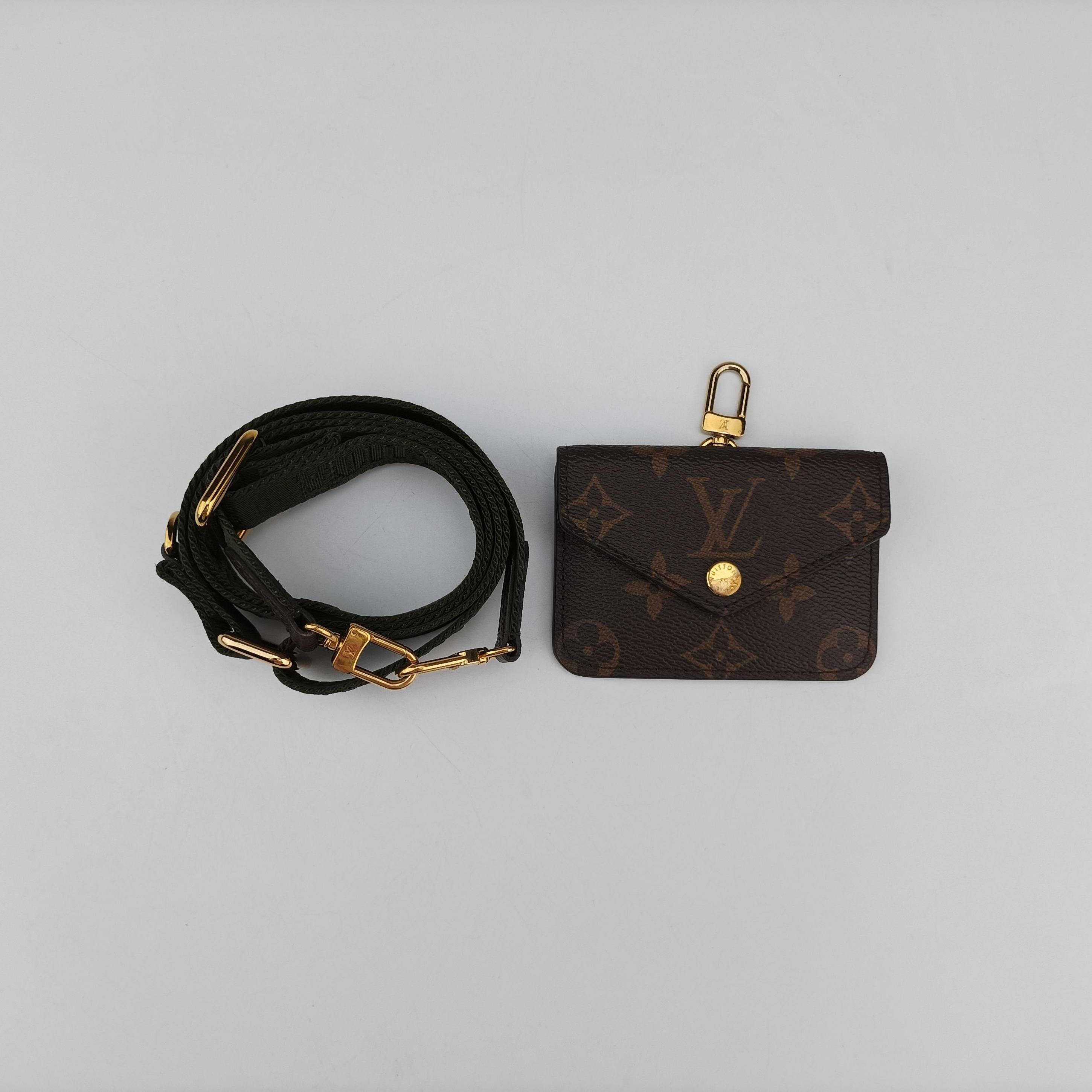 Pre-owned Louis Vuitton Multi Pochette FeLICIE Brown×KHAKI Monogram Canvas M80091 shoulderbag | stylenewstar