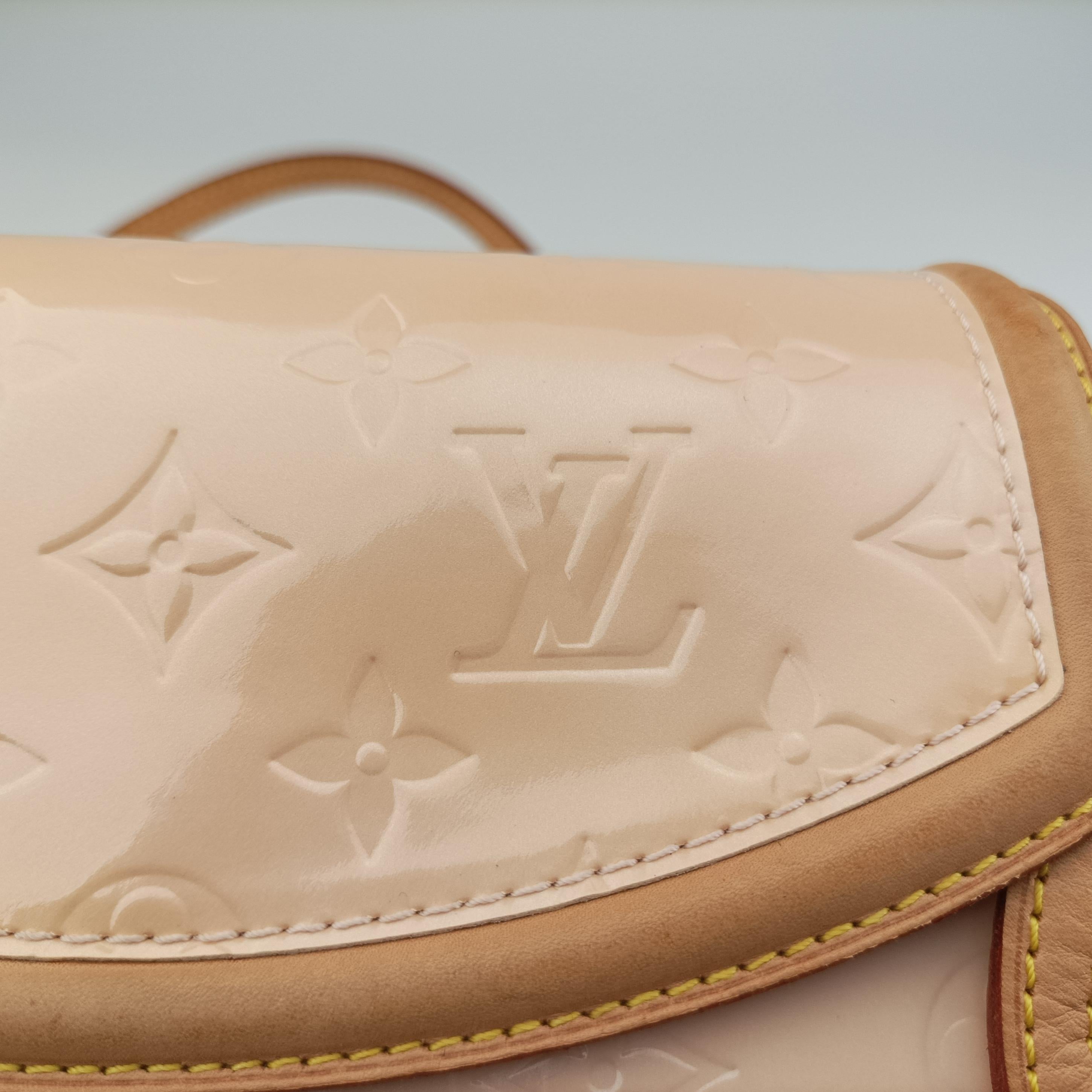 Pre-owned Louis Vuitton Biscayne Bay PM Noisette Vernis M91289 shoulderbag | stylenewstar