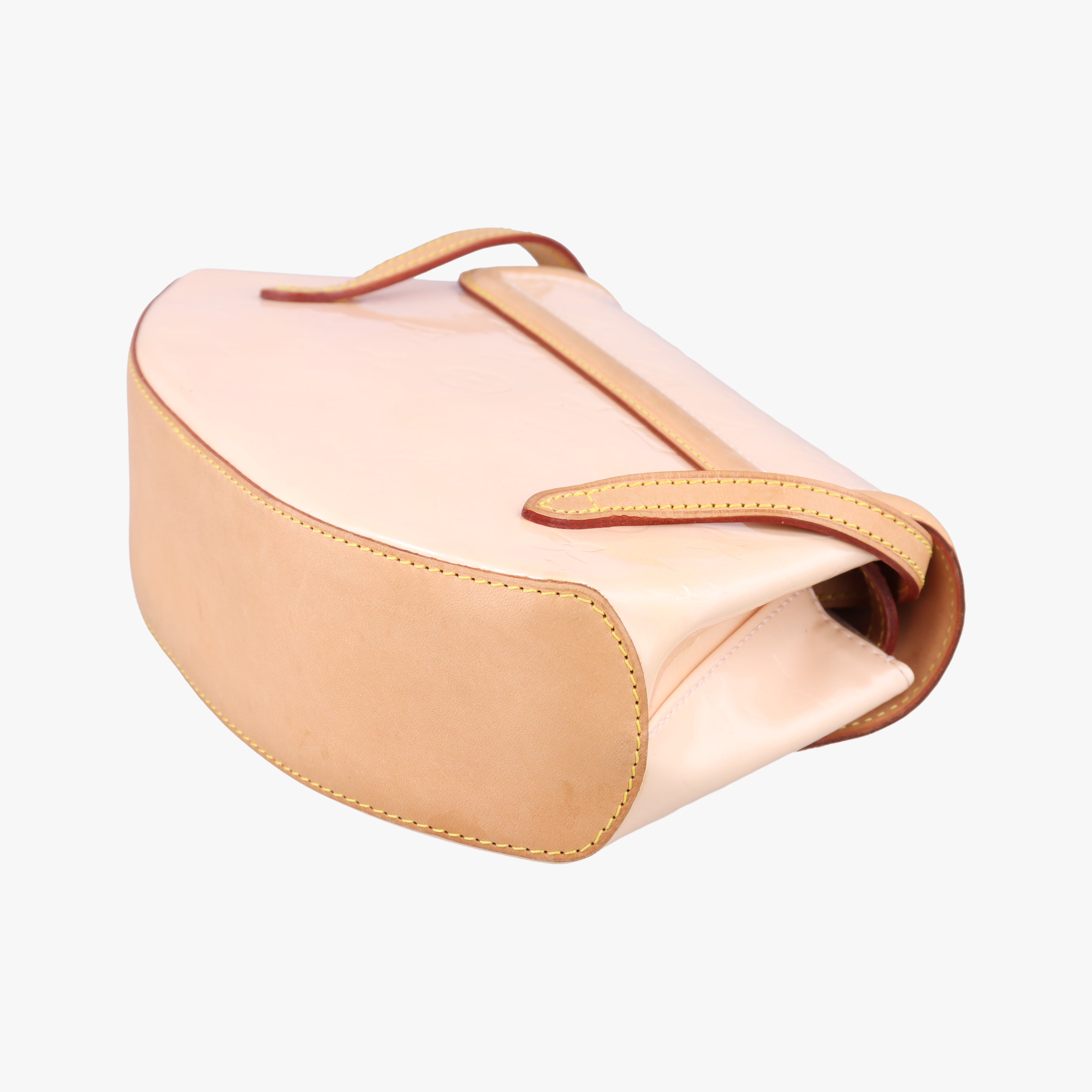Pre-owned Louis Vuitton Biscayne Bay PM Noisette Vernis M91289 shoulderbag | stylenewstar