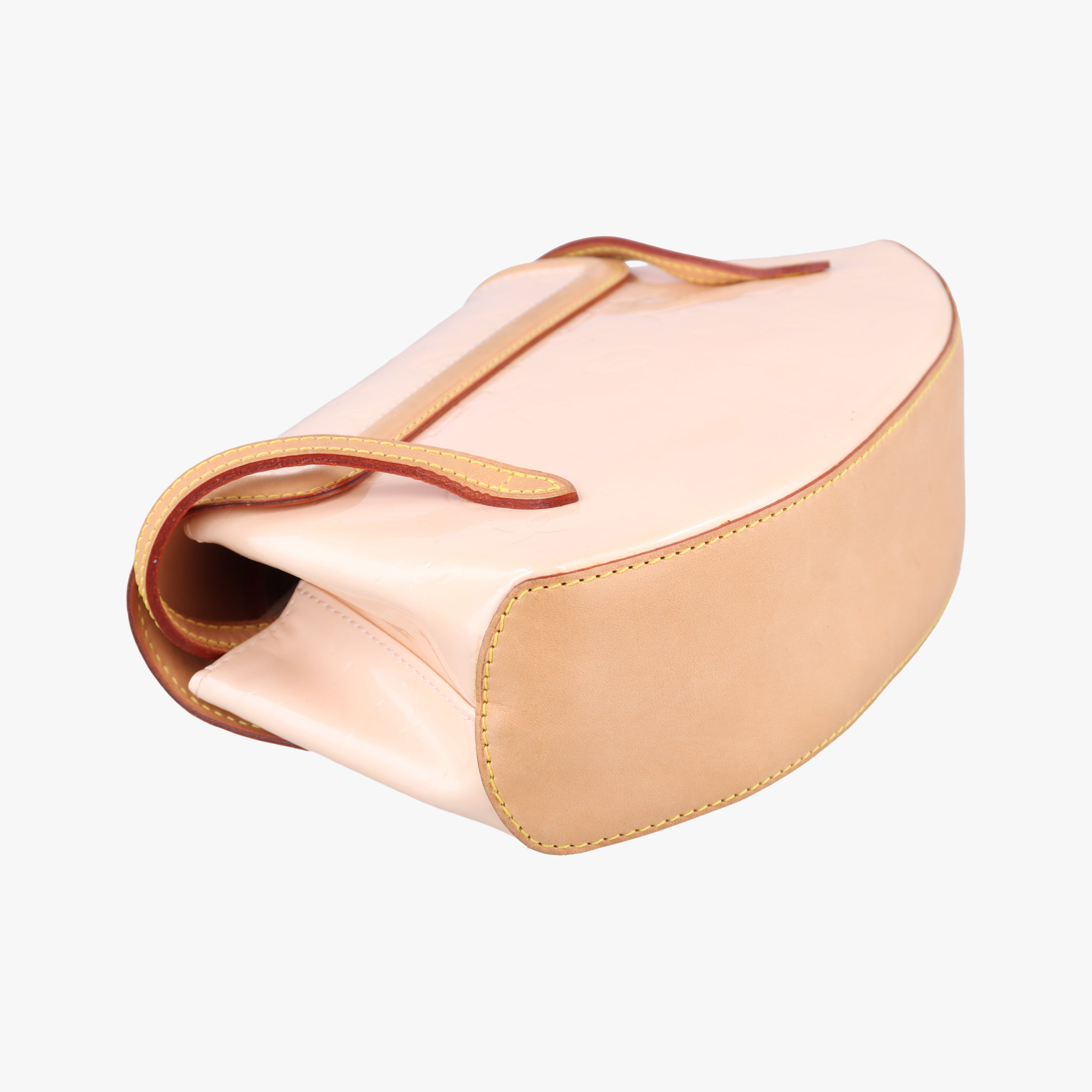 Pre-owned Louis Vuitton Biscayne Bay PM Noisette Vernis M91289 shoulderbag | stylenewstar
