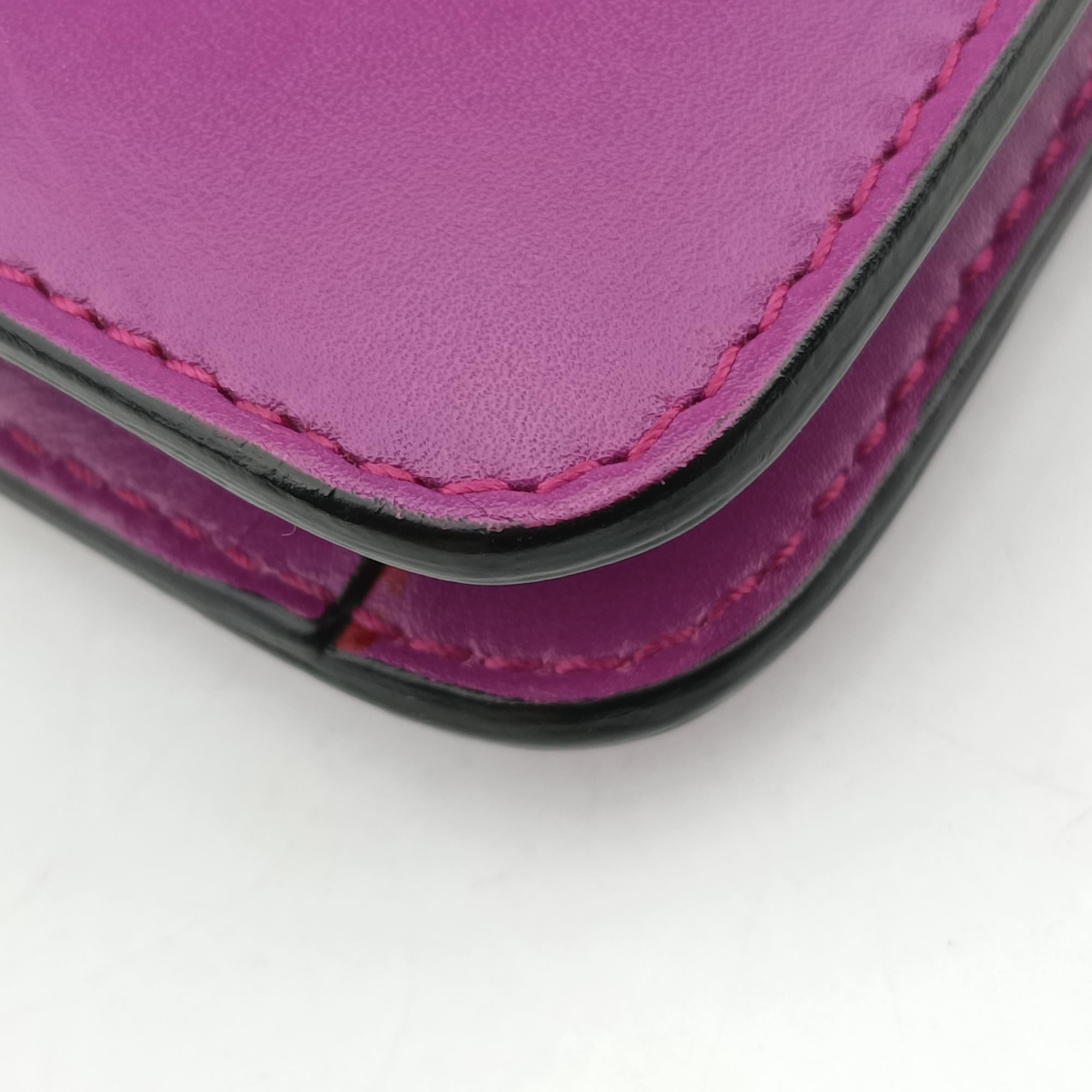 Pre-owned Bvlgari Serpenti Forever Purple Leather  shoulderbag | stylenewstar