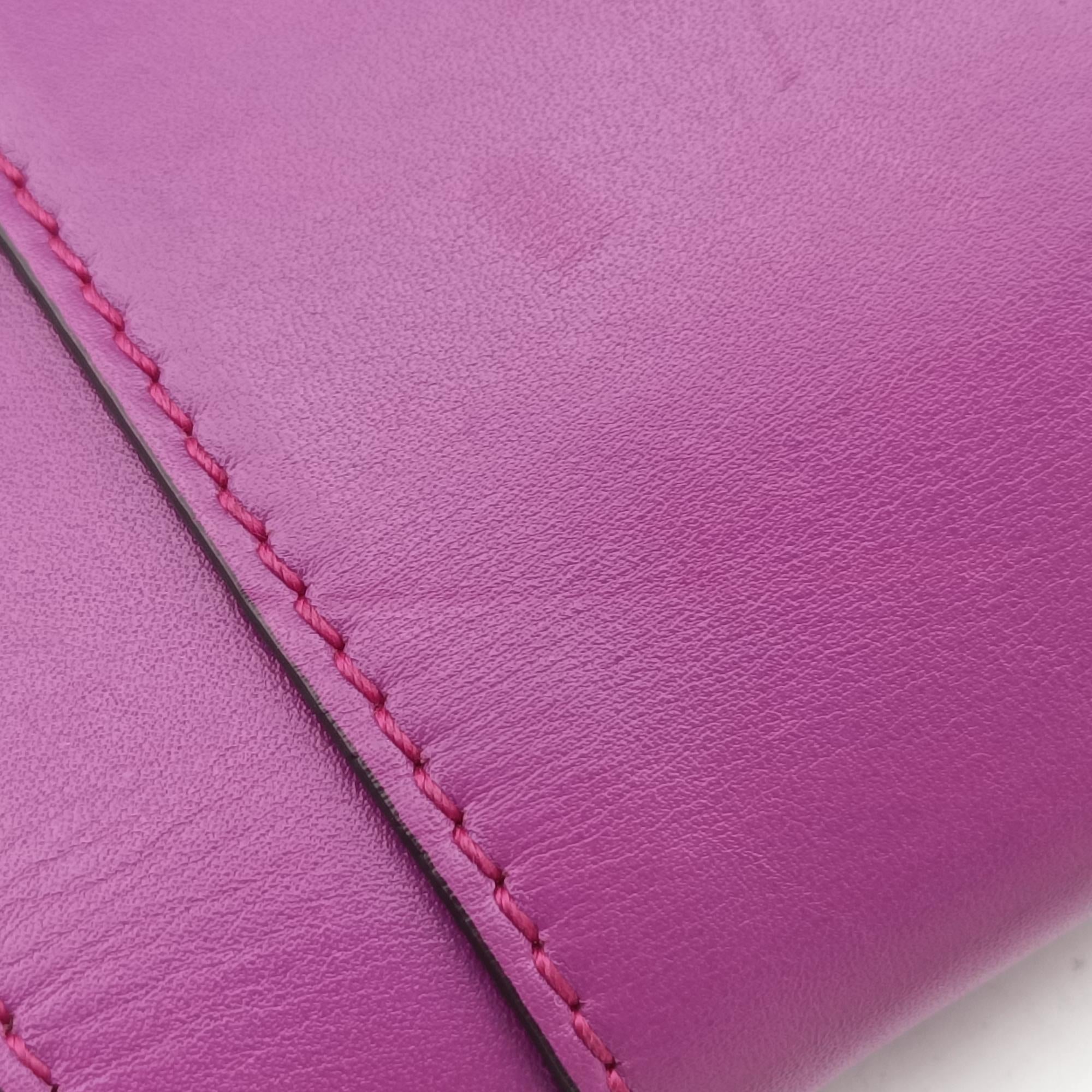 Pre-owned Bvlgari Serpenti Forever Purple Leather  shoulderbag | stylenewstar