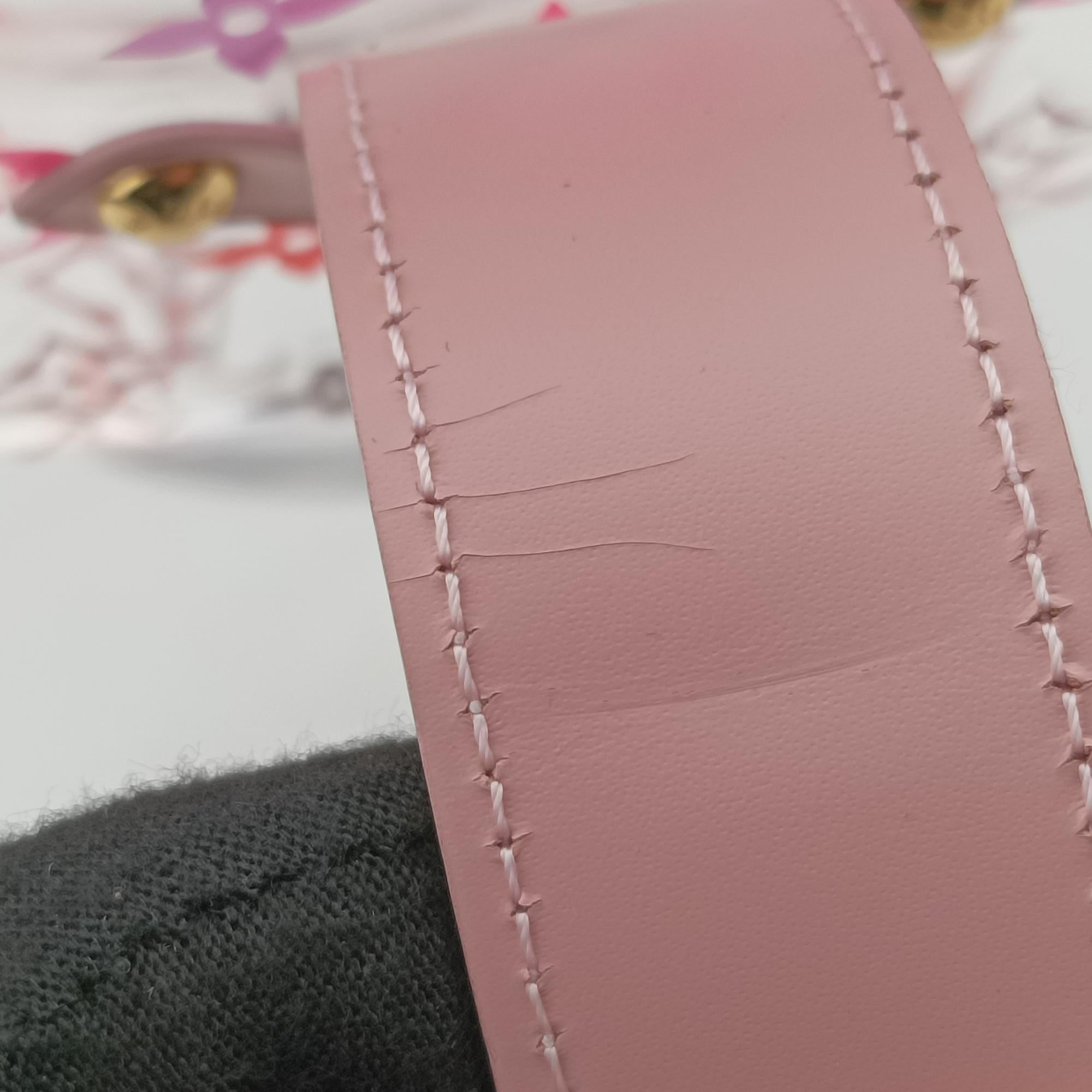 Secondhand Louis Vuitton Boite Scott Trunk Jewelry Makeup Box Pink×multicolor Plexiglass GI0362 vanitybag | stylenewstar