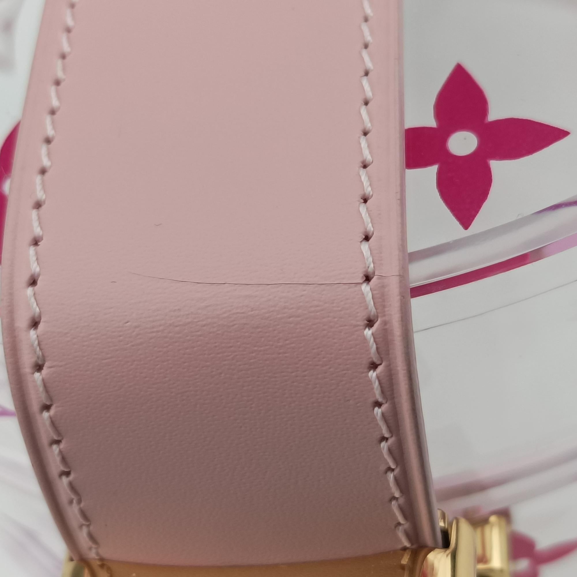 Secondhand Louis Vuitton Boite Scott Trunk Jewelry Makeup Box Pink×multicolor Plexiglass GI0362 vanitybag | stylenewstar