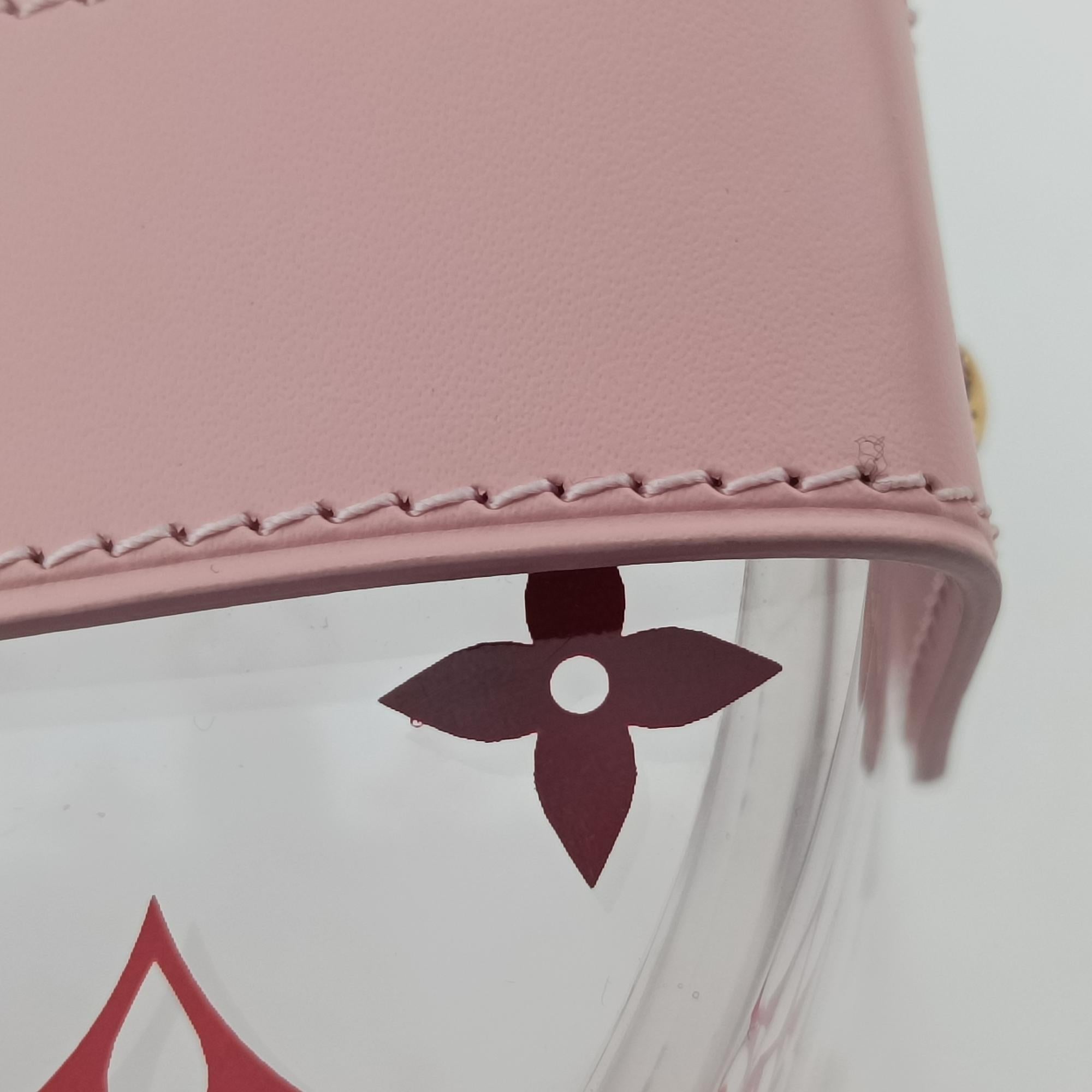 Secondhand Louis Vuitton Boite Scott Trunk Jewelry Makeup Box Pink×multicolor Plexiglass GI0362 vanitybag | stylenewstar