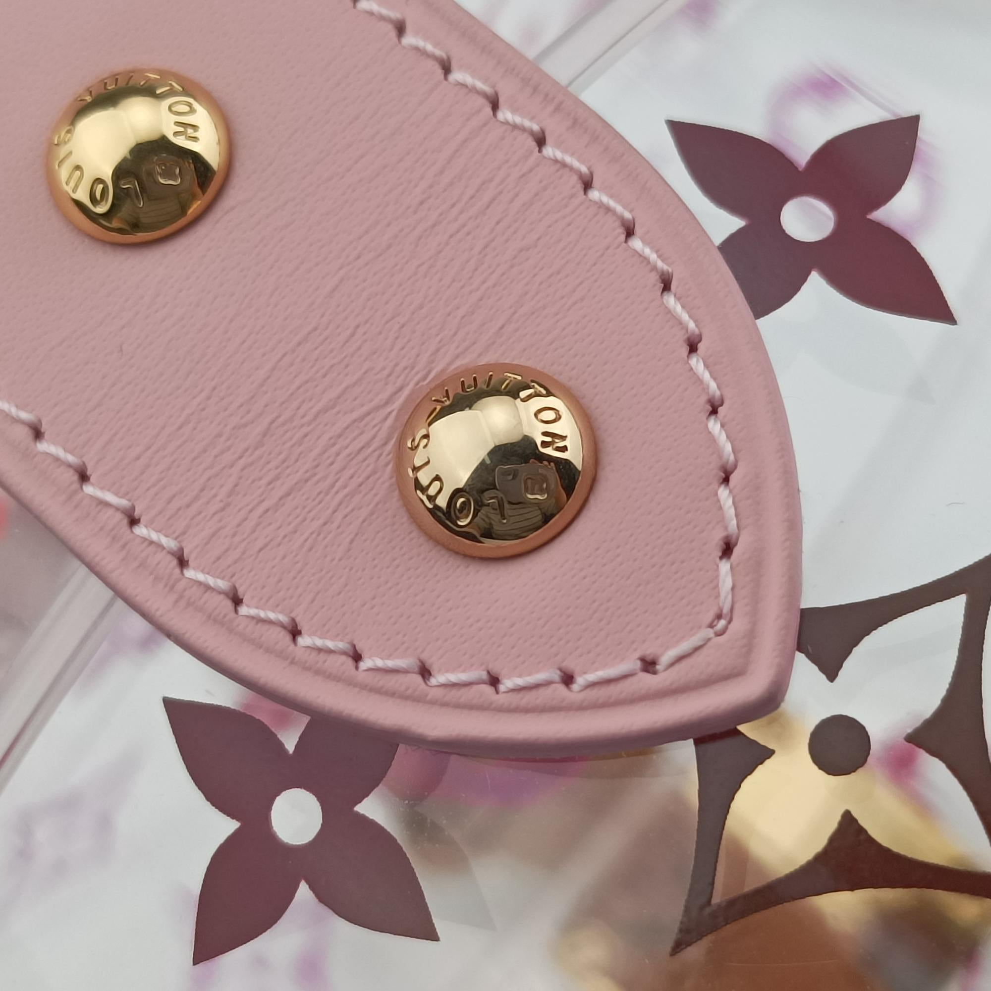 Secondhand Louis Vuitton Boite Scott Trunk Jewelry Makeup Box Pink×multicolor Plexiglass GI0362 vanitybag | stylenewstar