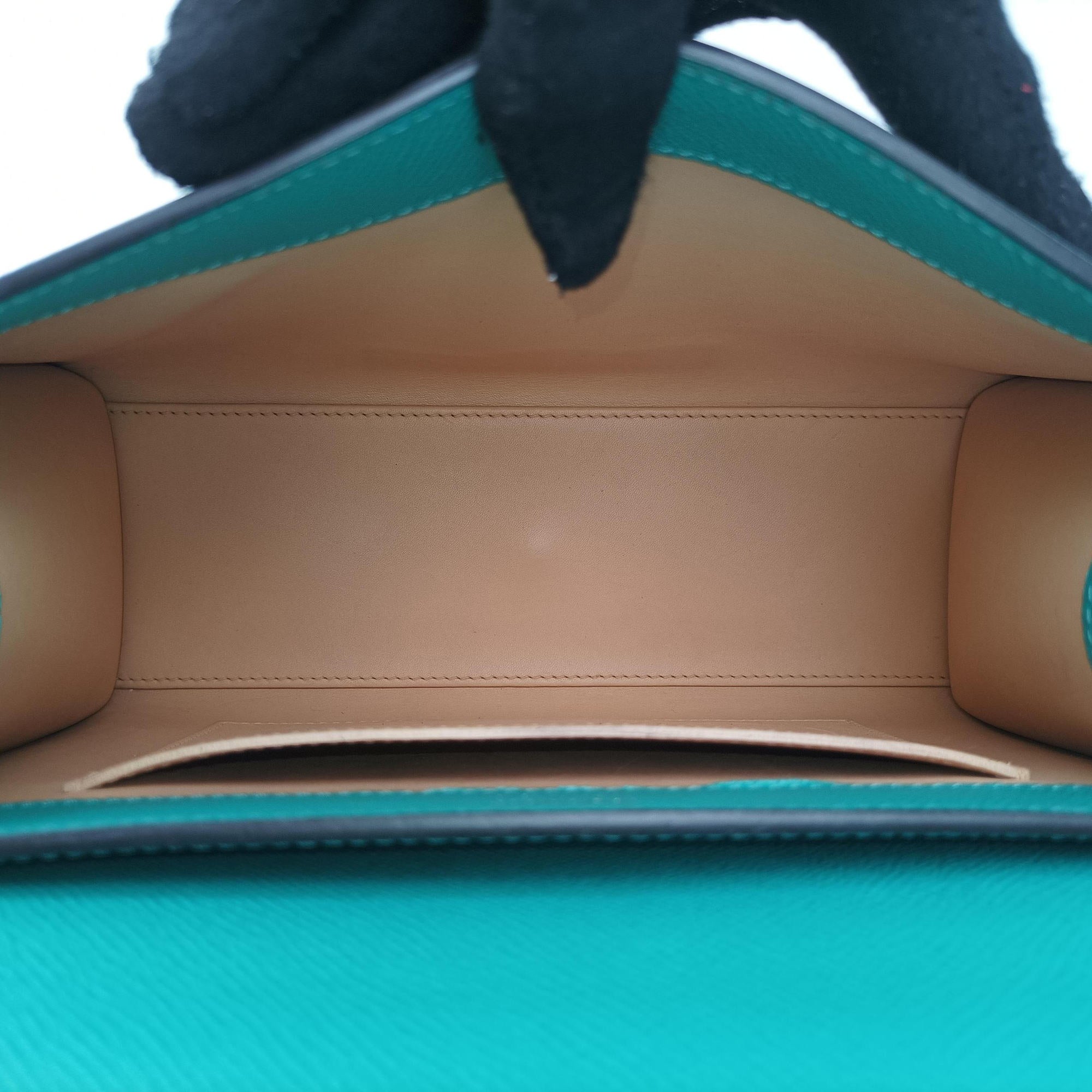 Pre-owned Monet Legenne PM Blue leather  handbag | stylenewstar
