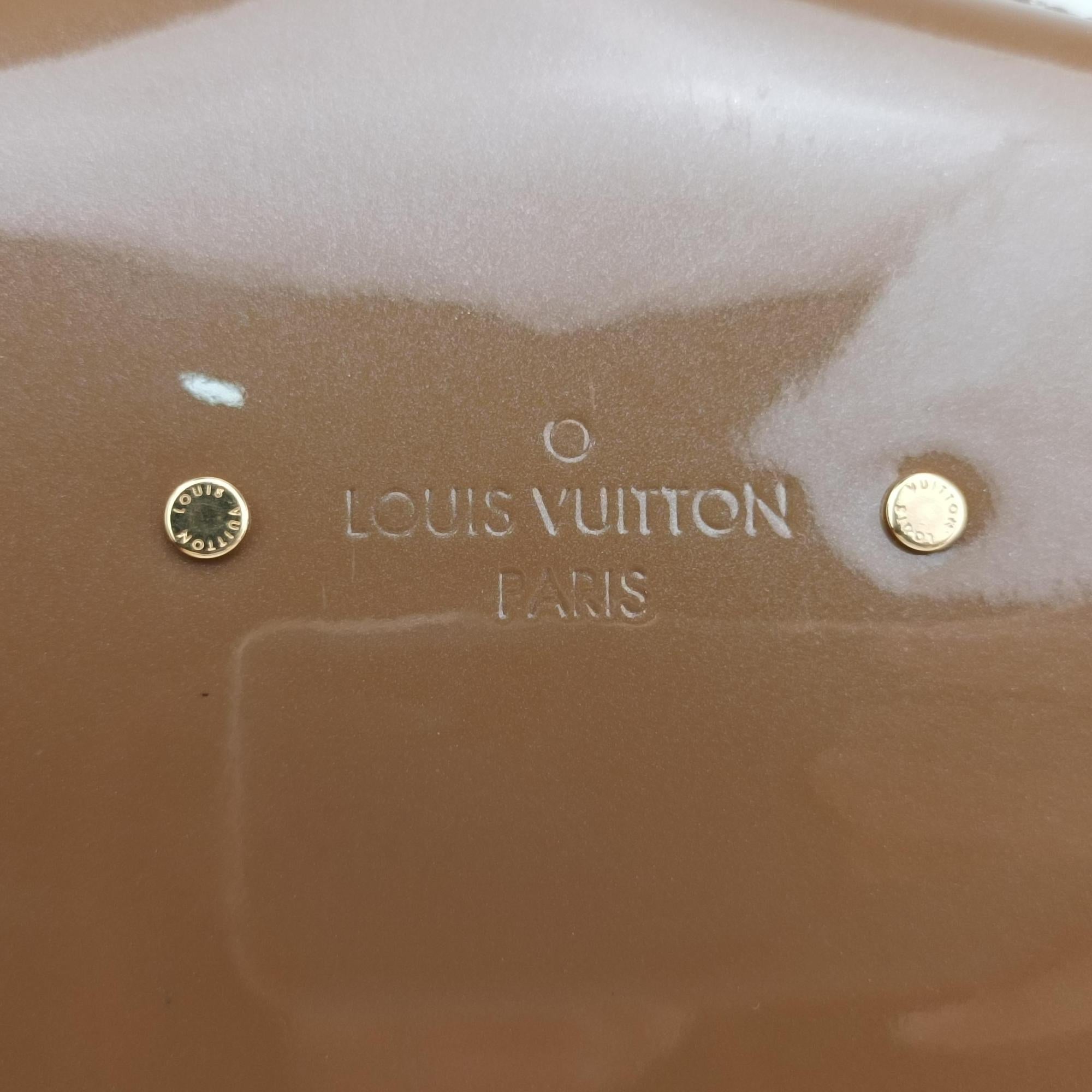 Pre-owned Louis Vuitton Miroir Venice Brown Monogram Canvas×Vernis M54390 shoulderbag | stylenewstar