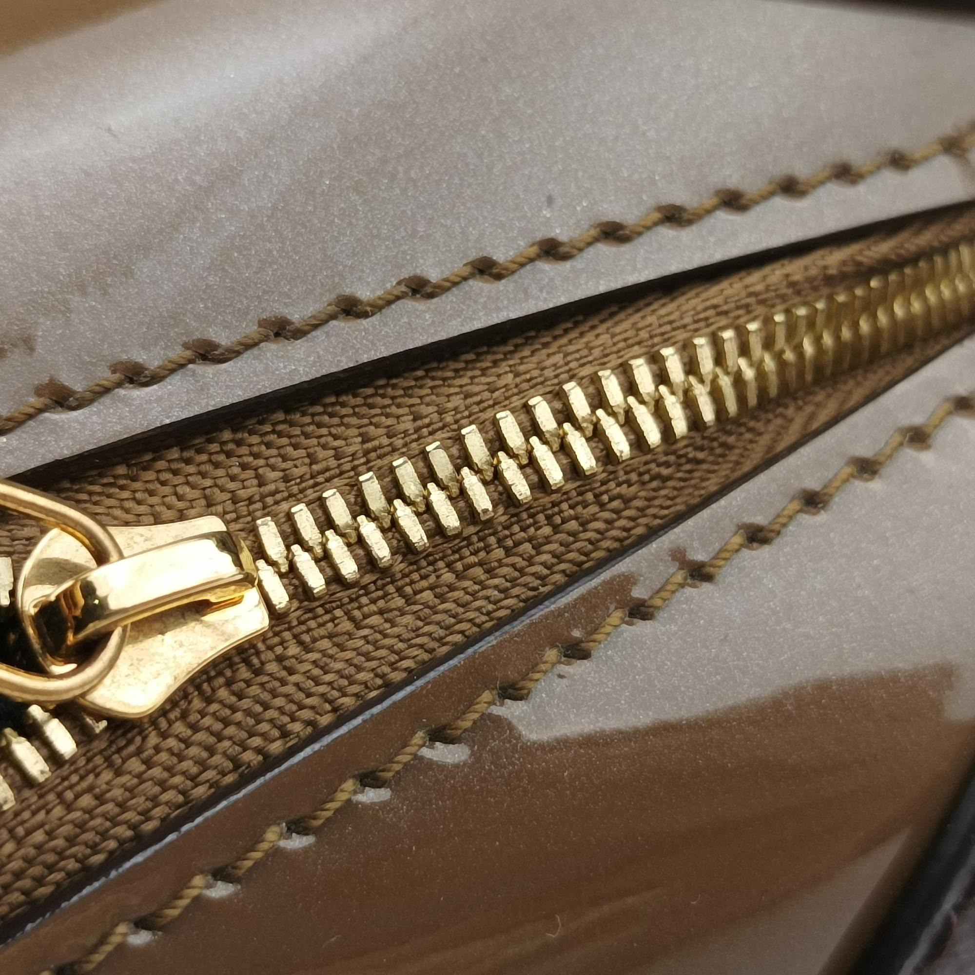 Pre-owned Louis Vuitton Miroir Venice Brown Monogram Canvas×Vernis M54390 shoulderbag | stylenewstar