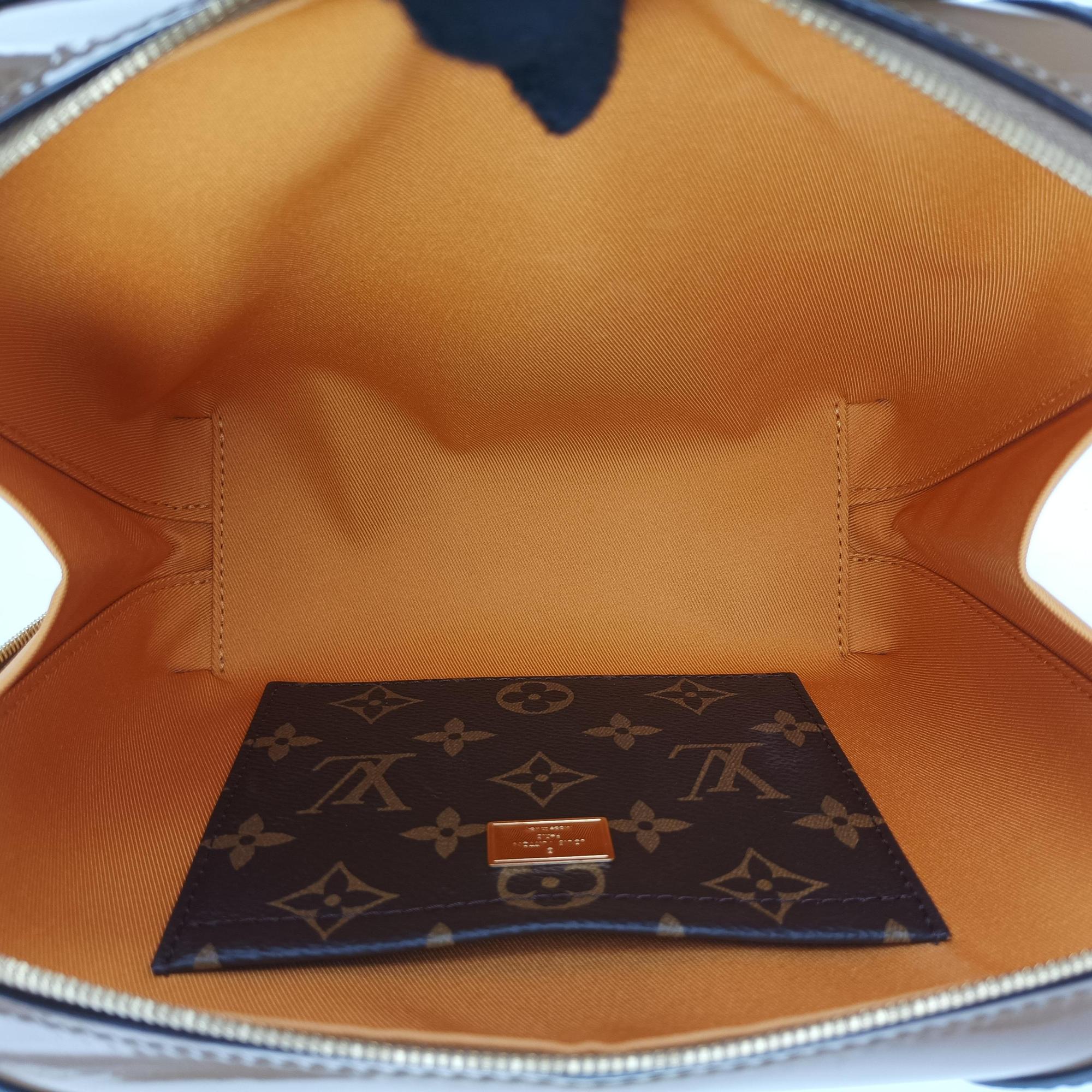 Pre-owned Louis Vuitton Miroir Venice Brown Monogram Canvas×Vernis M54390 shoulderbag | stylenewstar