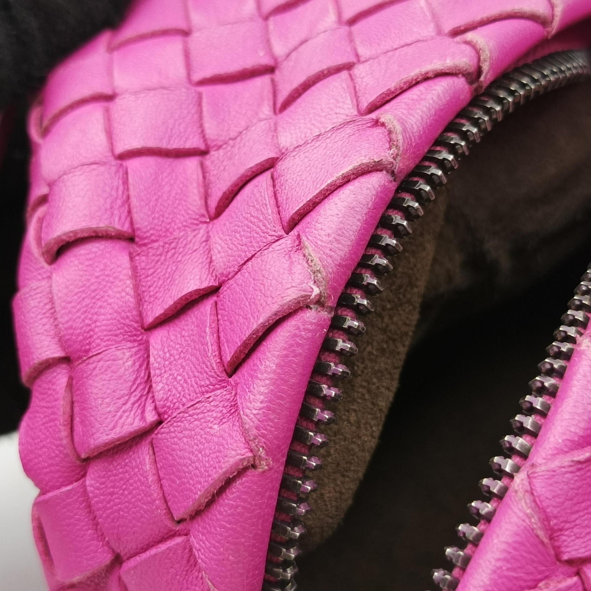 Vintage Bottega Veneta Intrecciato Rose lambskin  shoulderbag | stylenewstar