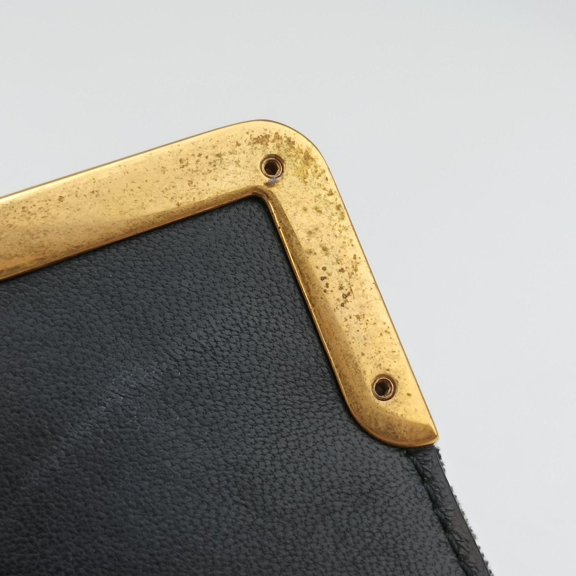 Pre-owned Prada City Astrology Cahier Black velvet×leather  shoulderbag | stylenewstar
