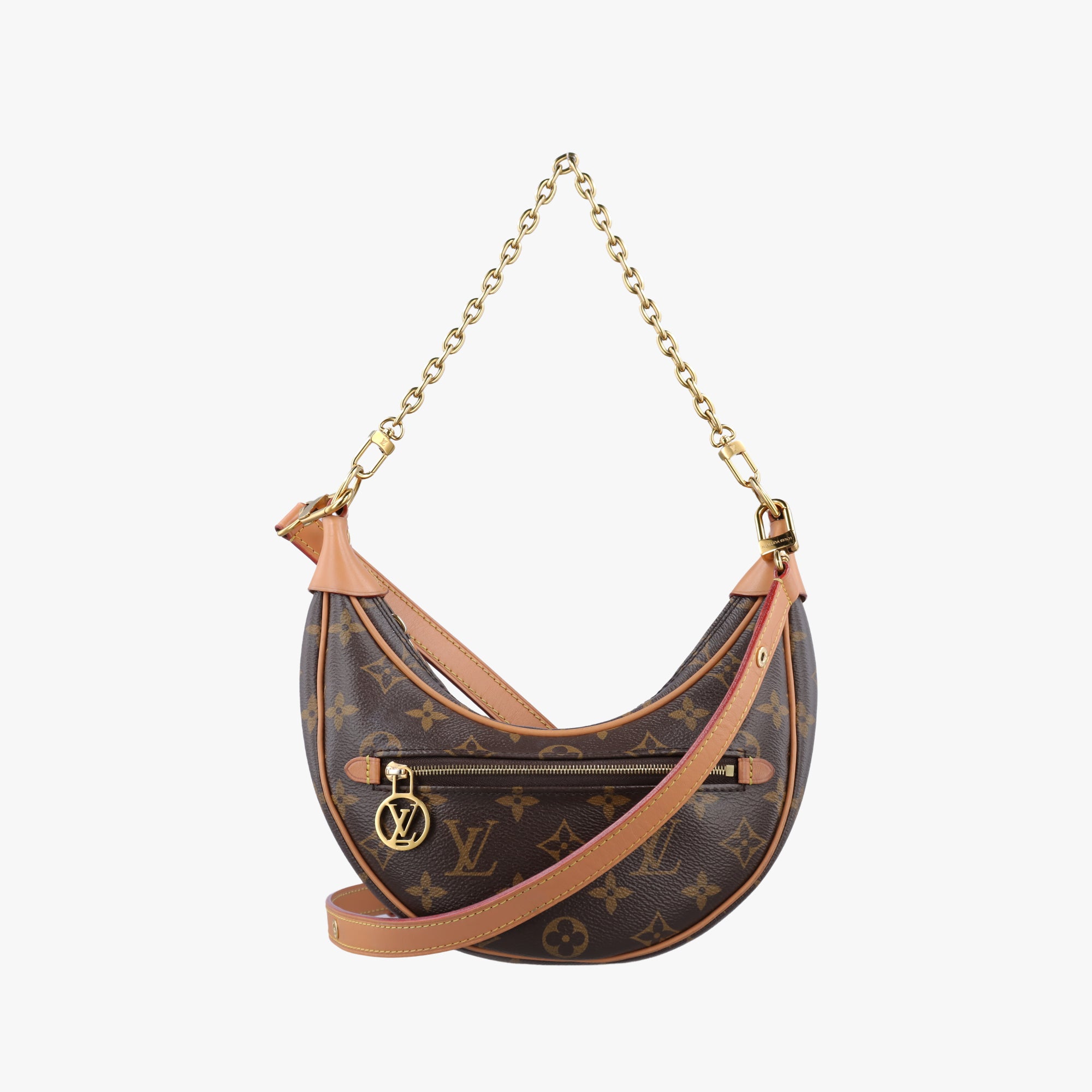 Pre-owned Louis Vuitton LOOP Brown Monogram Canvas M81098 shoulderbag | stylenewstar