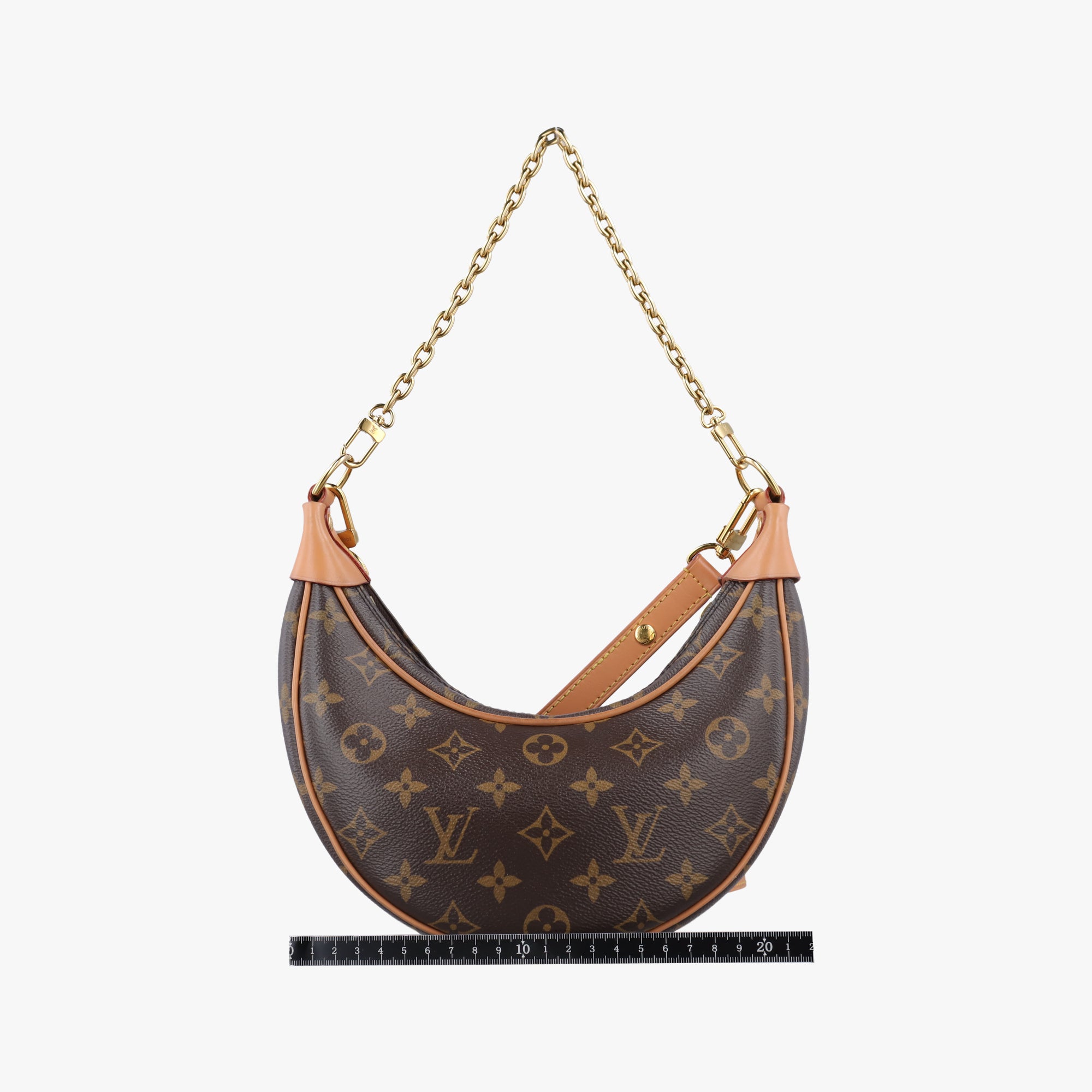 Pre-owned Louis Vuitton LOOP Brown Monogram Canvas M81098 shoulderbag | stylenewstar