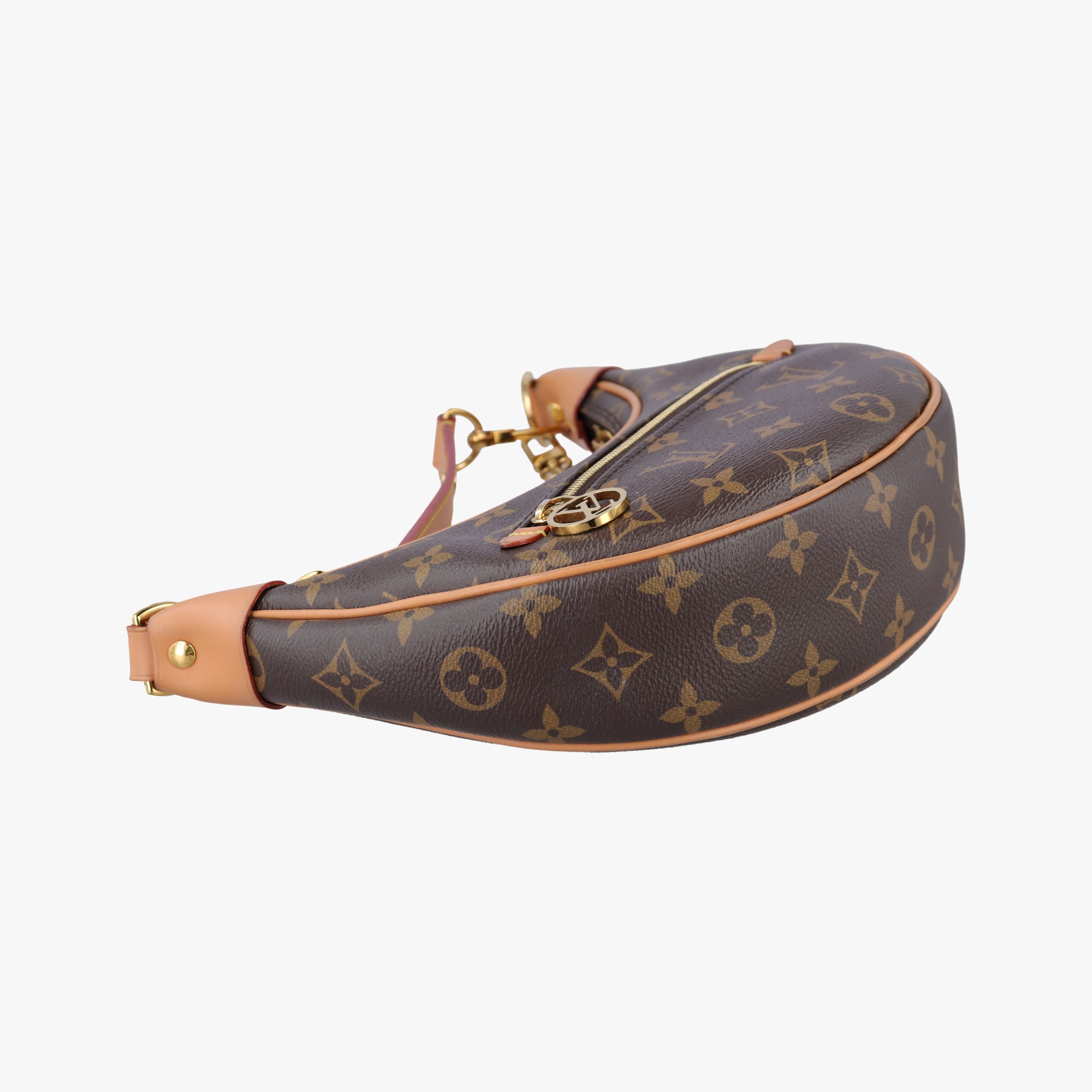 Pre-owned Louis Vuitton LOOP Brown Monogram Canvas M81098 shoulderbag | stylenewstar