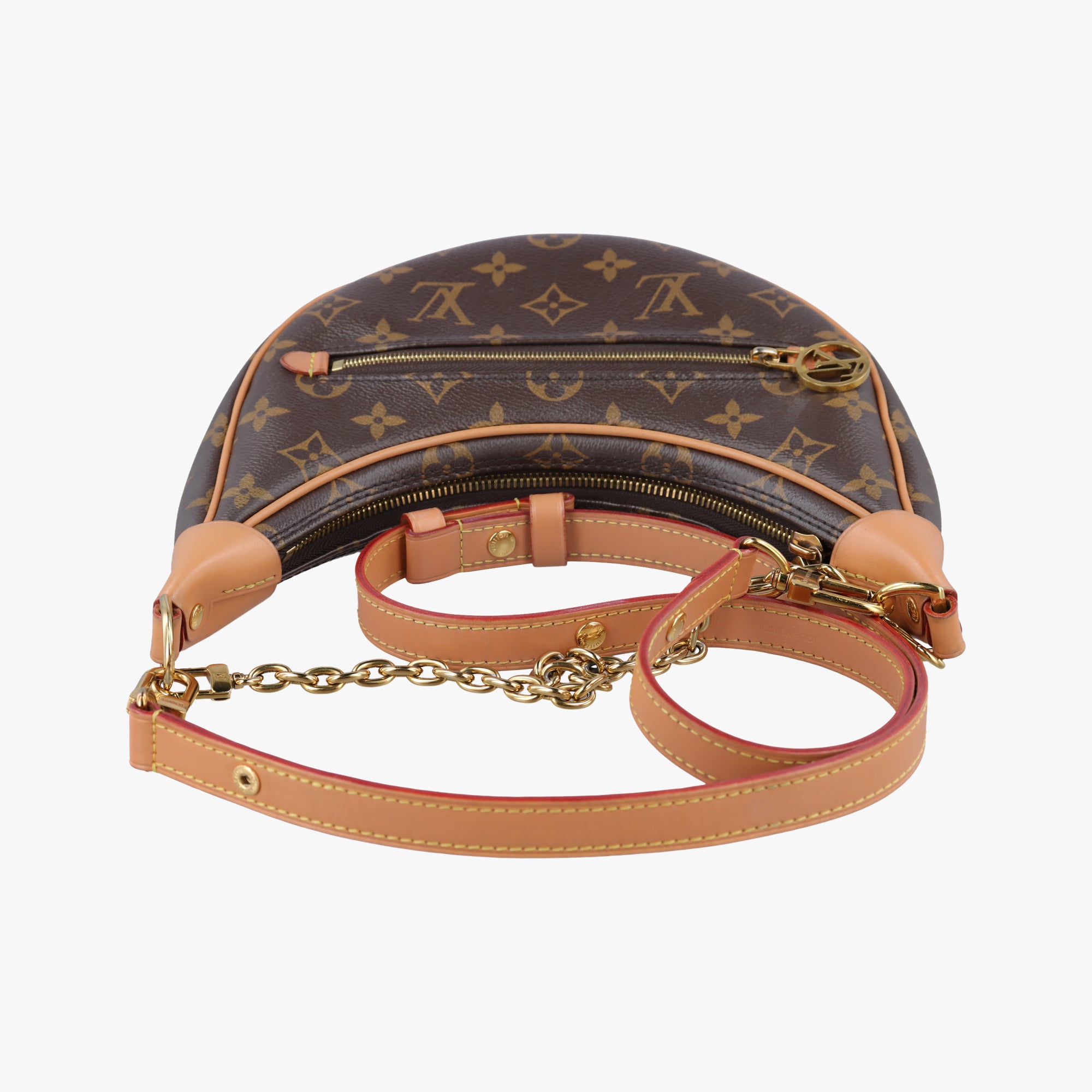 Pre-owned Louis Vuitton LOOP Brown Monogram Canvas M81098 shoulderbag | stylenewstar
