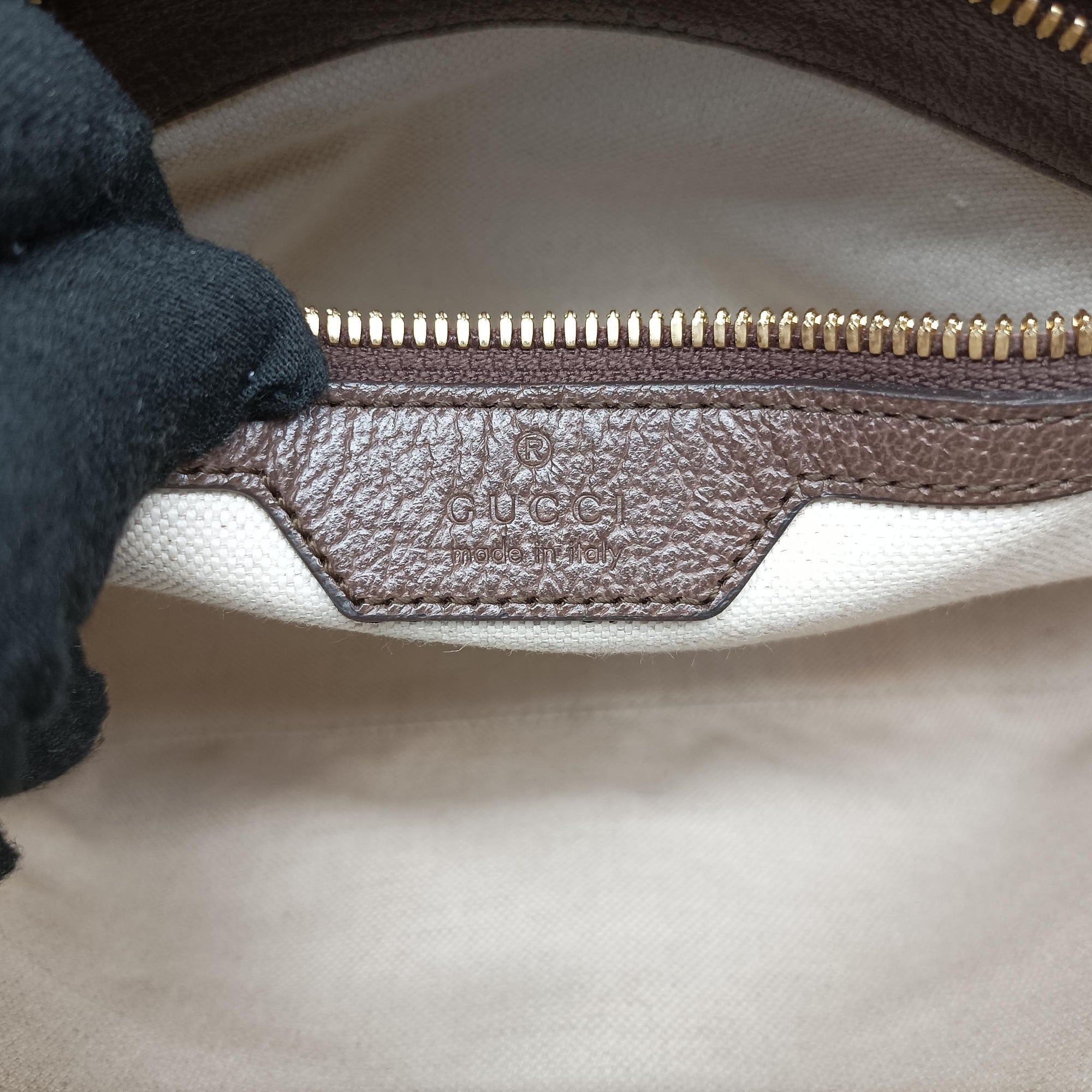 Pre-owned Gucci Jumbo GG Messenger brown canvas×leather 675891 shoulderbag | stylenewstar