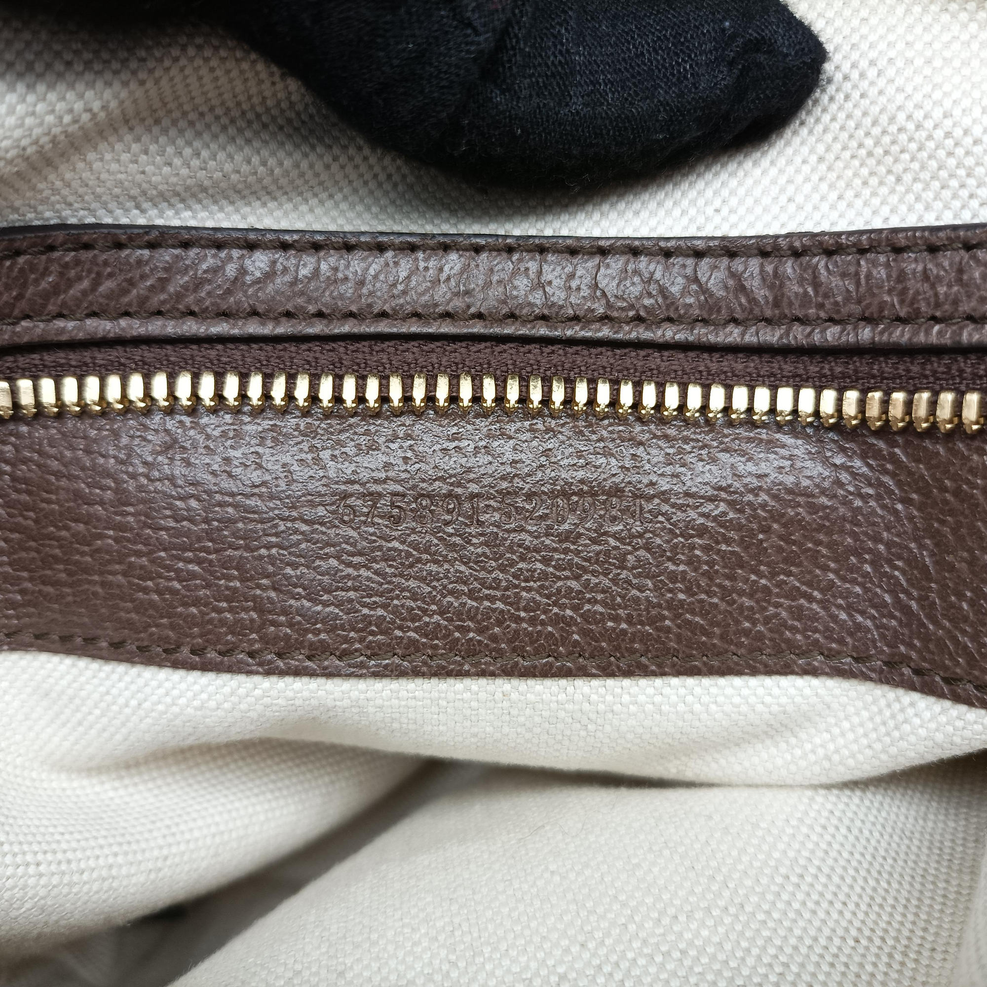 Pre-owned Gucci Jumbo GG Messenger brown canvas×leather 675891 shoulderbag | stylenewstar