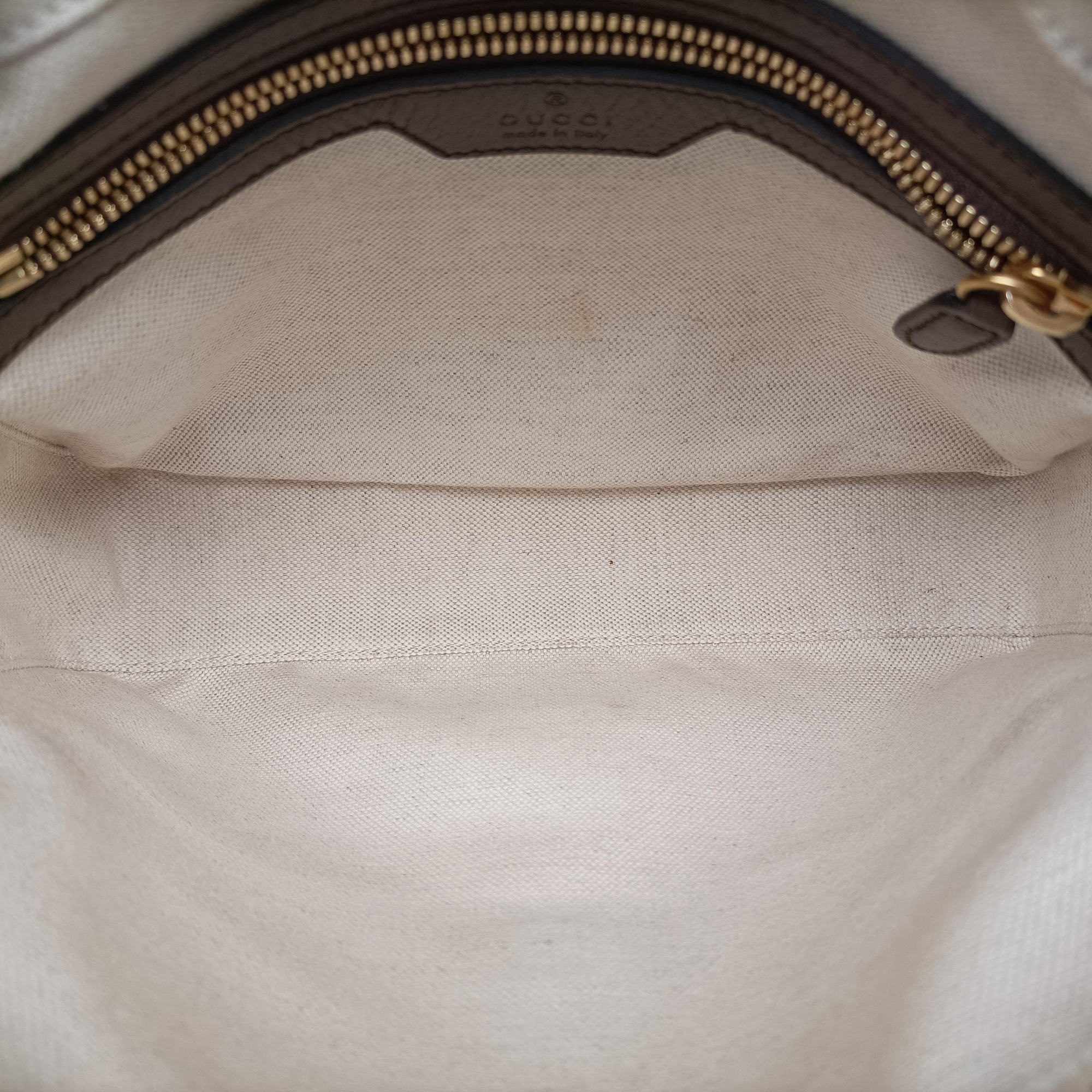 Pre-owned Gucci Jumbo GG Messenger brown canvas×leather 675891 shoulderbag | stylenewstar