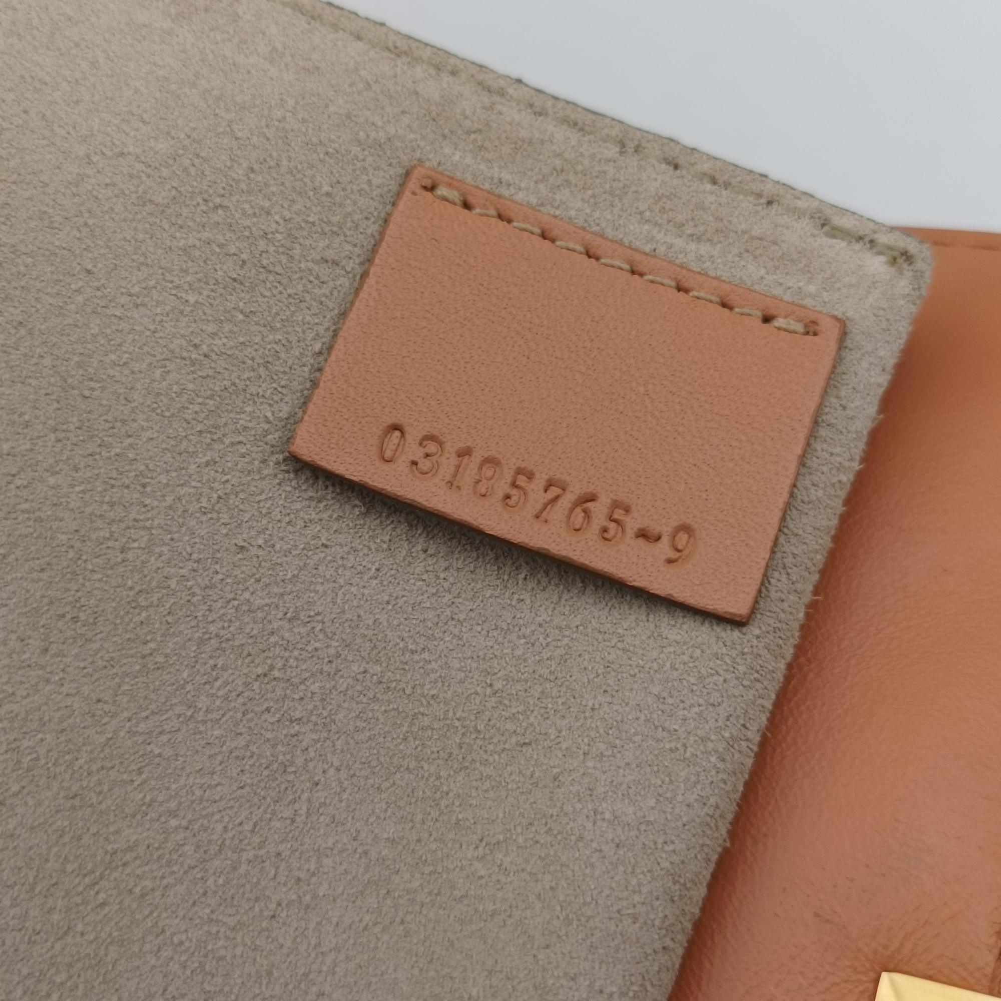 Vintage Chloe DREW orange Leather  shoulderbag | stylenewstar