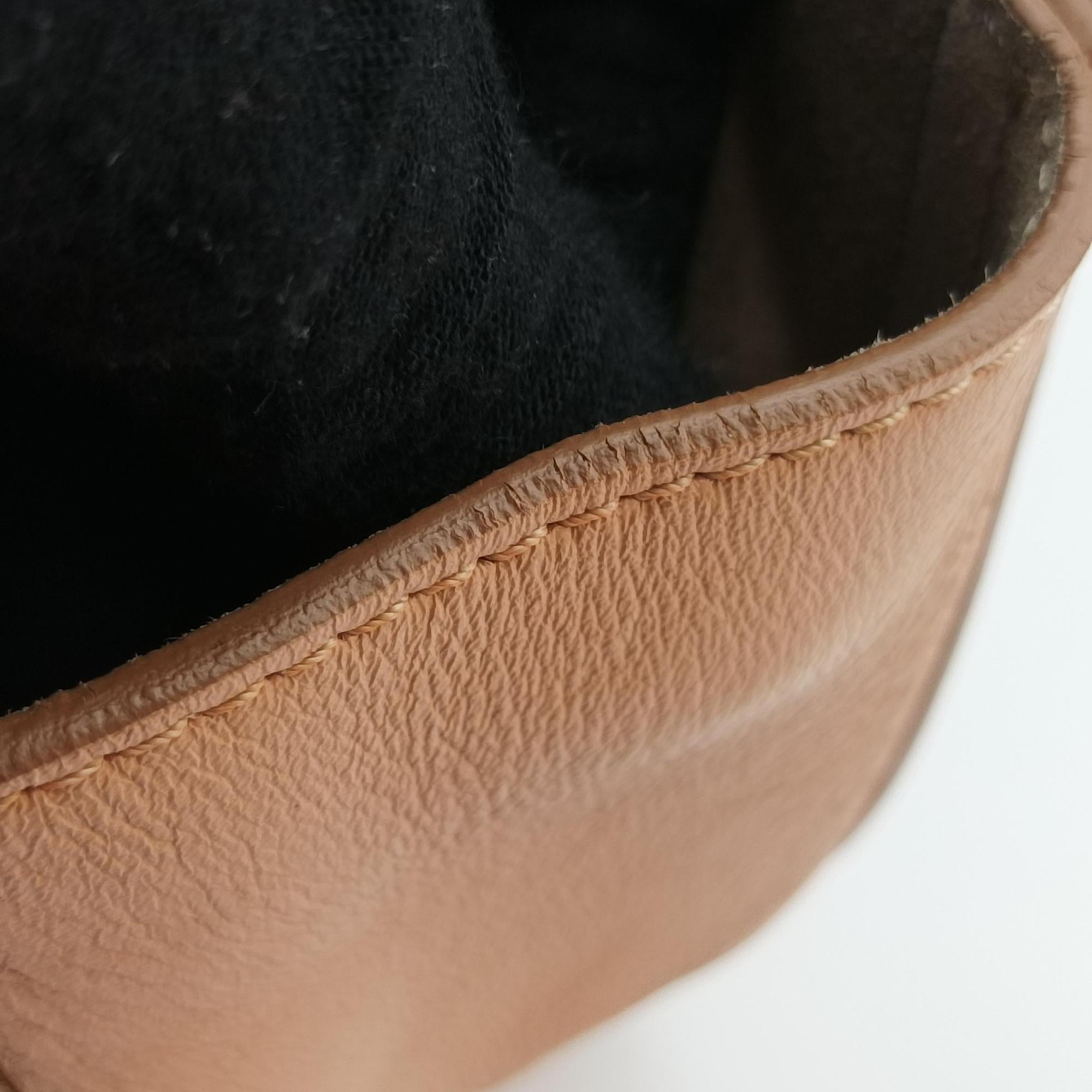 Vintage Chloe DREW orange Leather  shoulderbag | stylenewstar