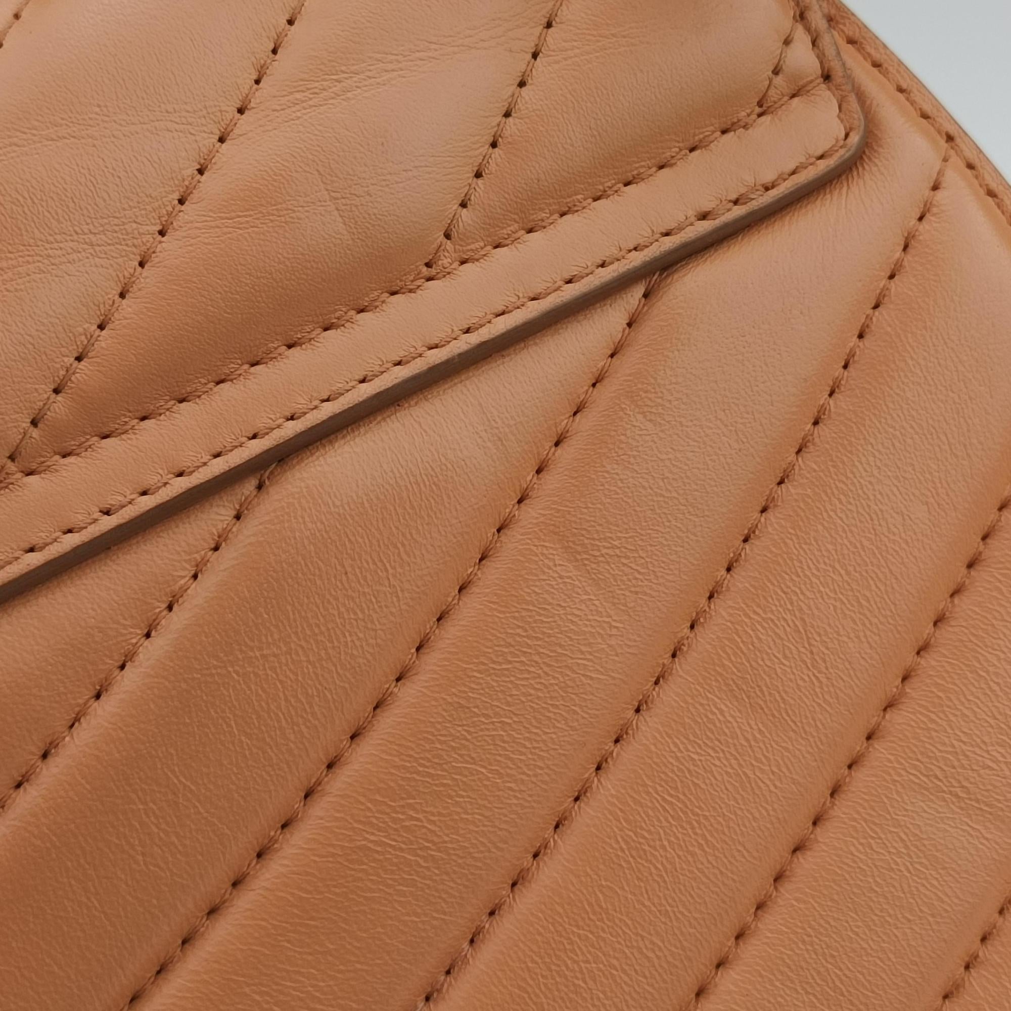 Vintage Chloe DREW orange Leather  shoulderbag | stylenewstar