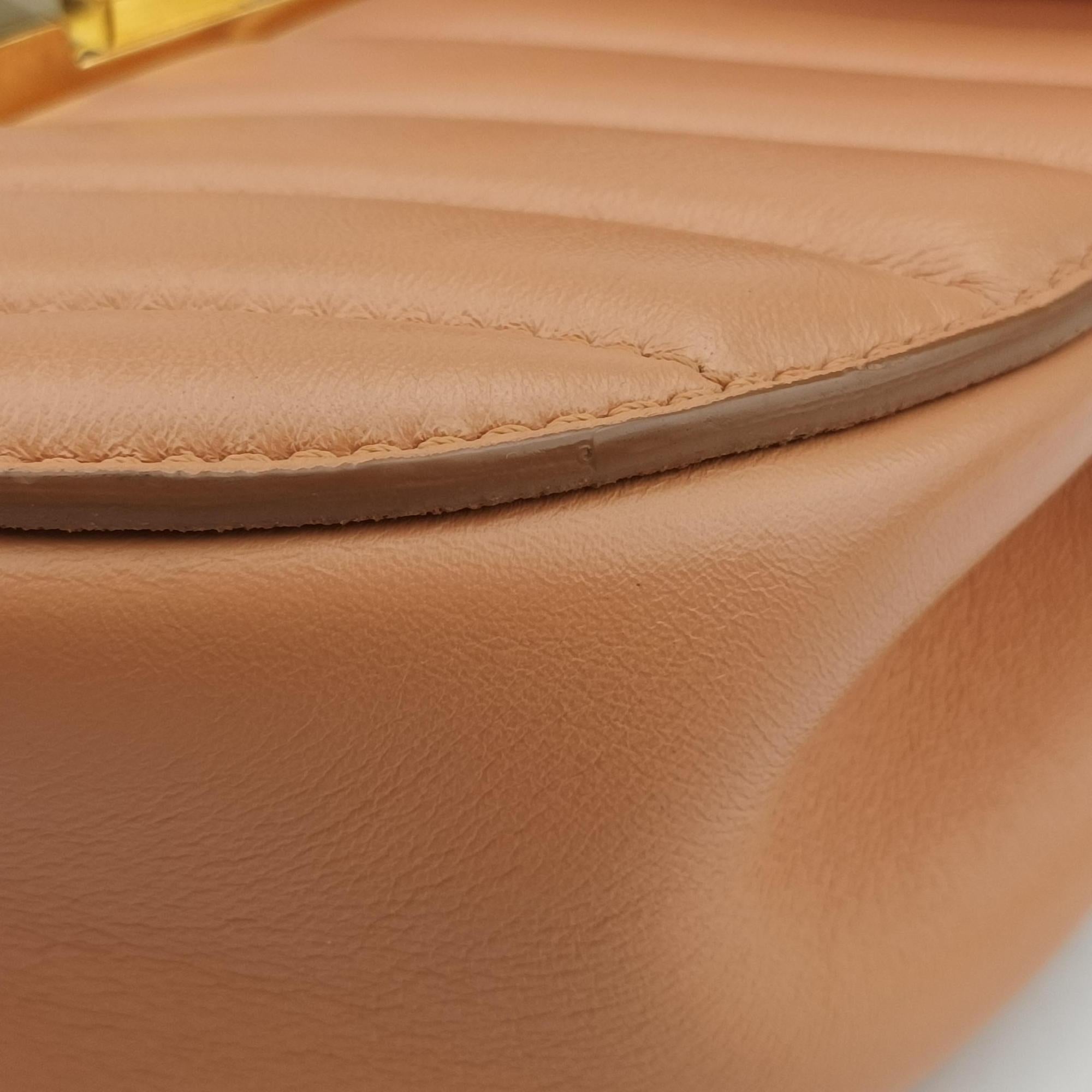 Vintage Chloe DREW orange Leather  shoulderbag | stylenewstar