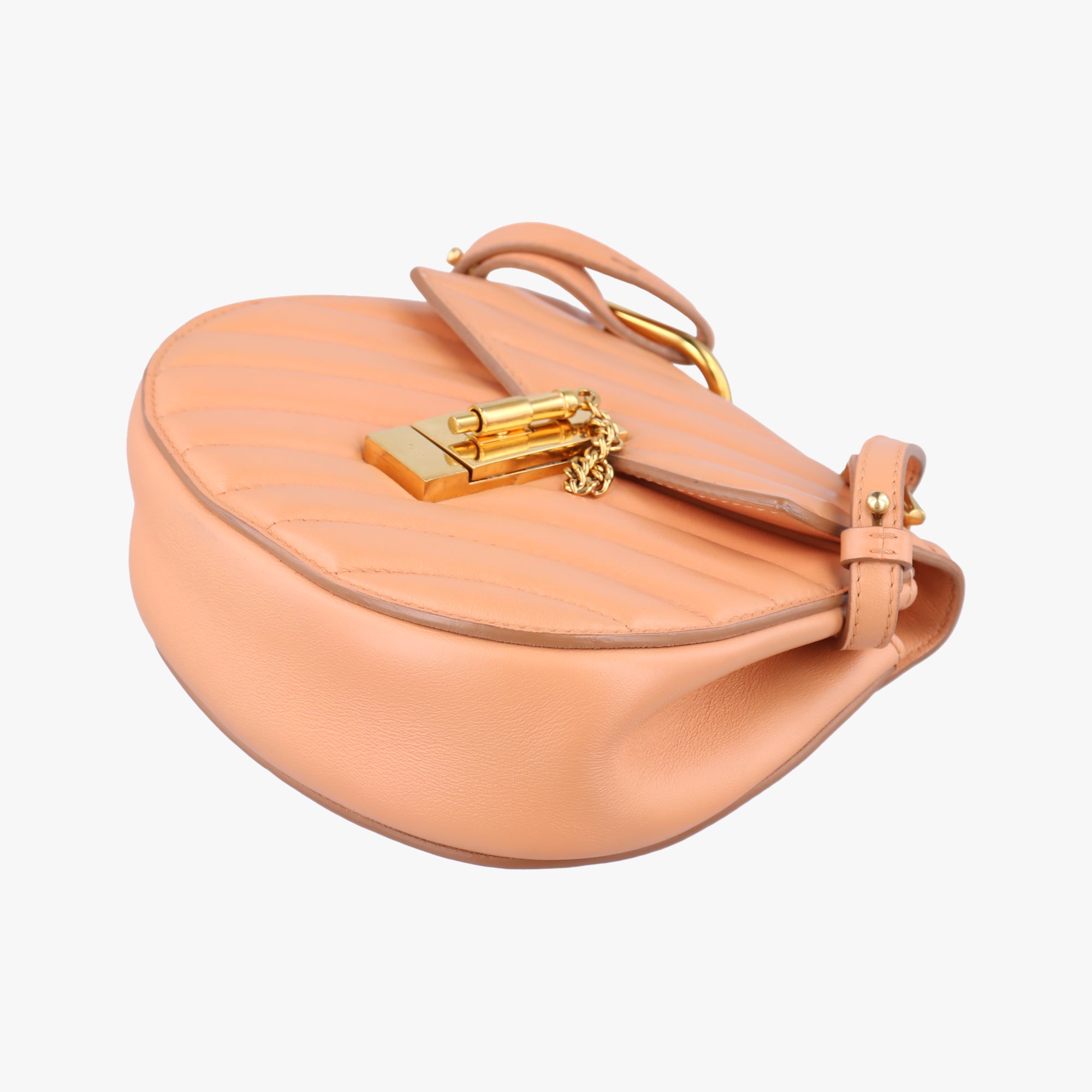 Vintage Chloe DREW orange Leather  shoulderbag | stylenewstar