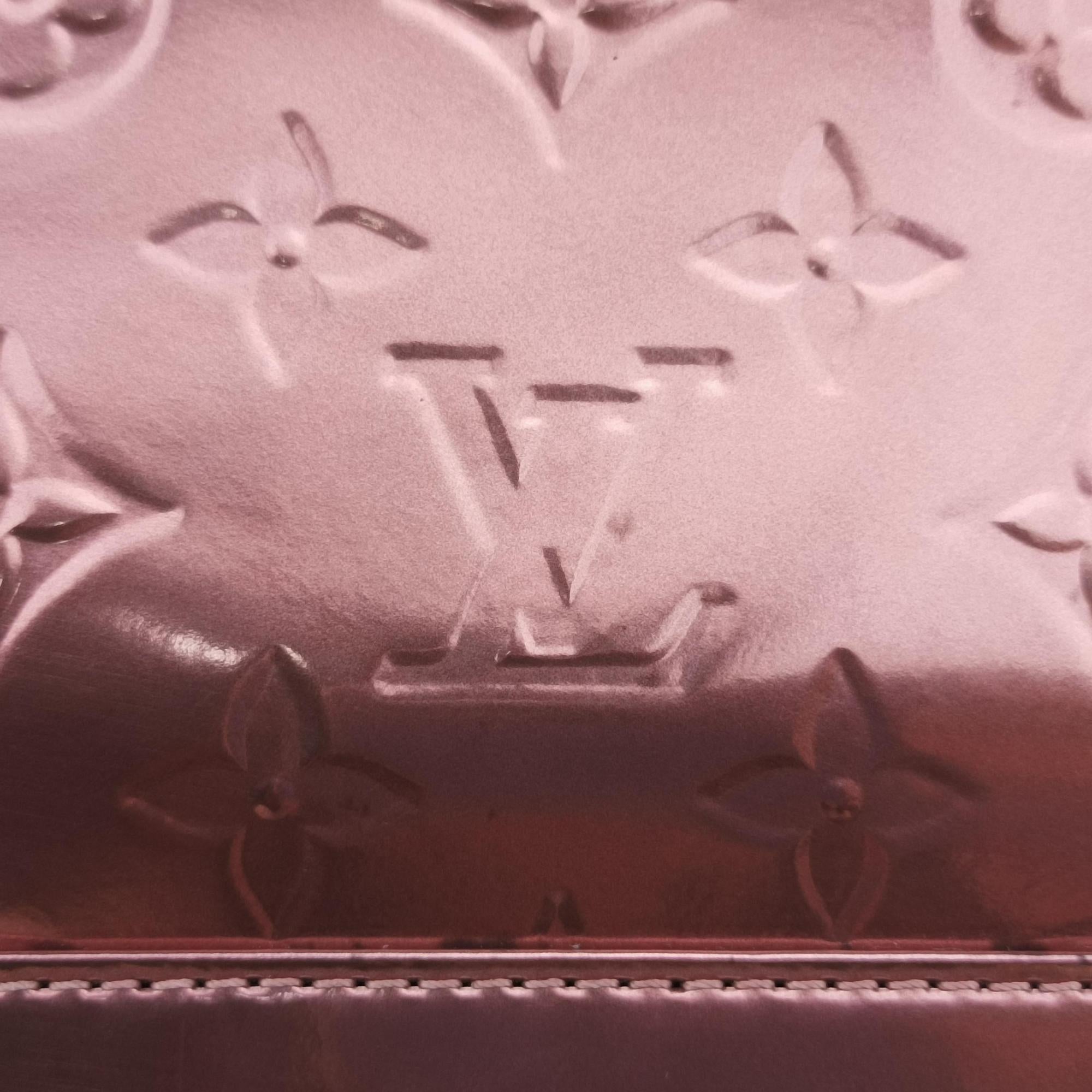 Pre-owned Louis Vuitton Alma BB Rose Pale Vernis M90485 shoulderbag | stylenewstar