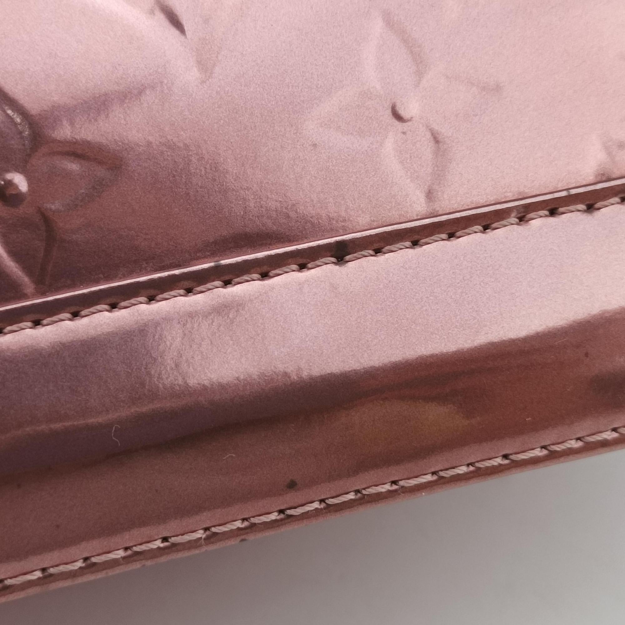 Pre-owned Louis Vuitton Alma BB Rose Pale Vernis M90485 shoulderbag | stylenewstar