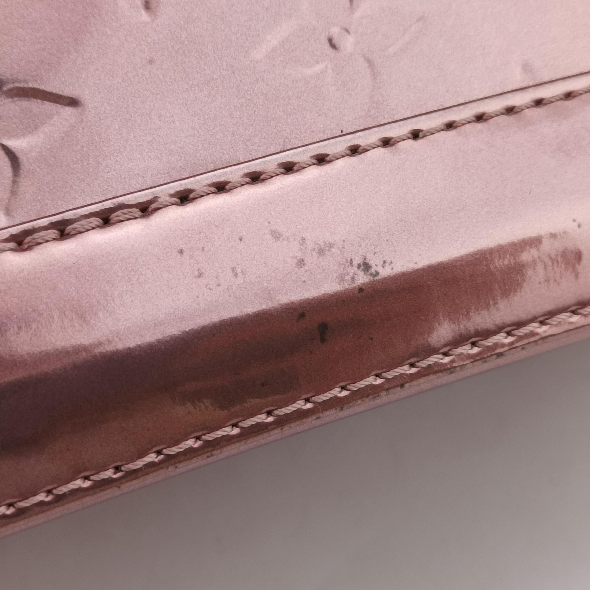Pre-owned Louis Vuitton Alma BB Rose Pale Vernis M90485 shoulderbag | stylenewstar