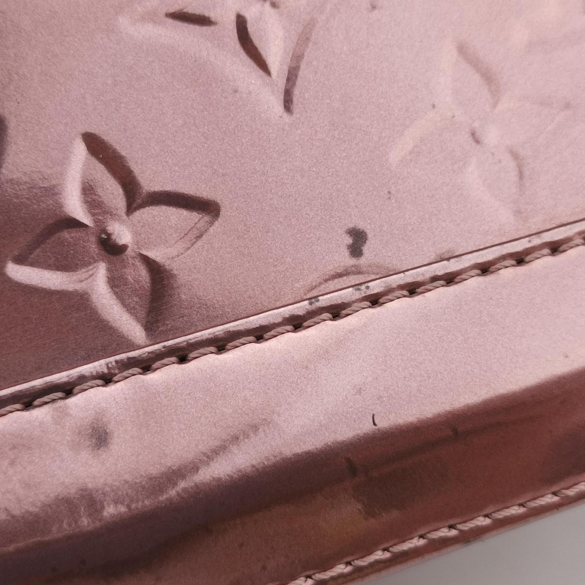 Pre-owned Louis Vuitton Alma BB Rose Pale Vernis M90485 shoulderbag | stylenewstar