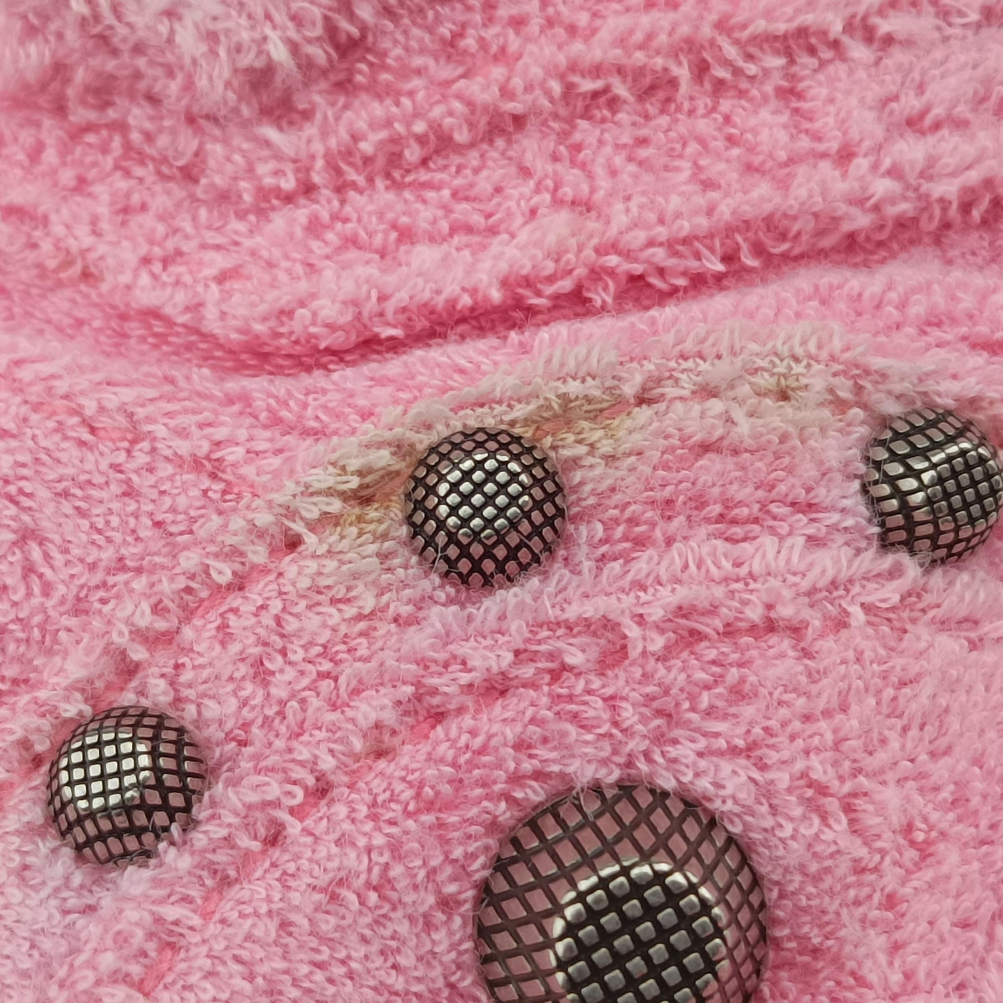Pre-owned Balenciaga Le Cagole mini Pink Pile Fabric  shoulderbag | stylenewstar