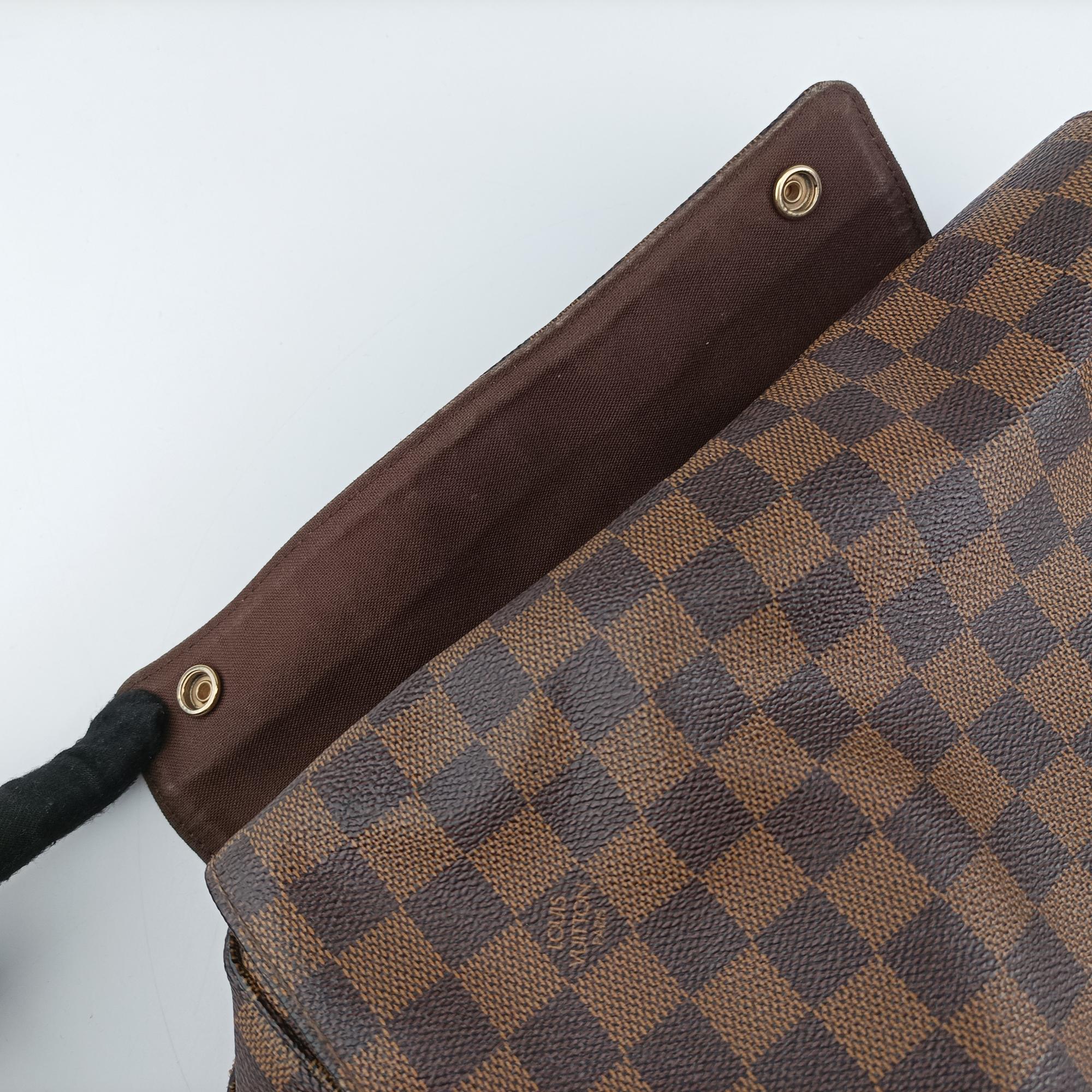 Pre-owned Louis Vuitton NAVIGLIO EBENE Damier Canvas N45255 shoulderbag | stylenewstar