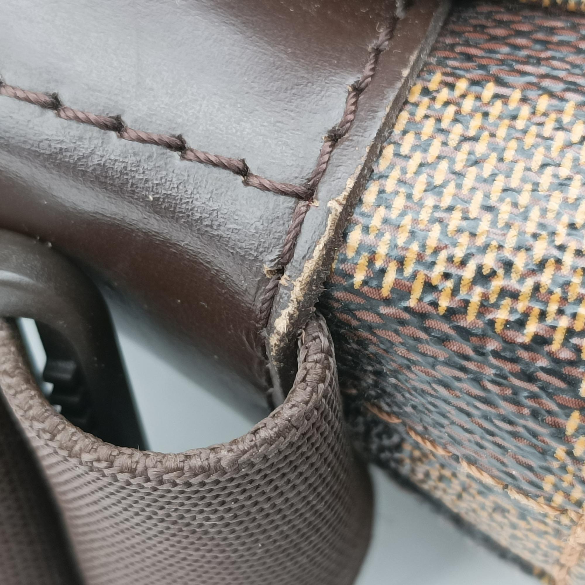 Pre-owned Louis Vuitton NAVIGLIO EBENE Damier Canvas N45255 shoulderbag | stylenewstar