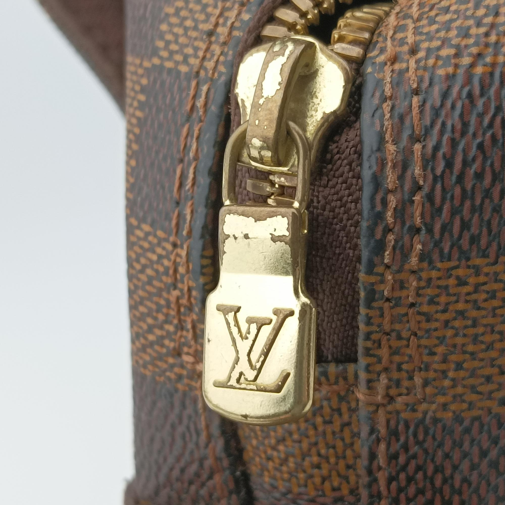 Pre-owned Louis Vuitton NAVIGLIO EBENE Damier Canvas N45255 shoulderbag | stylenewstar
